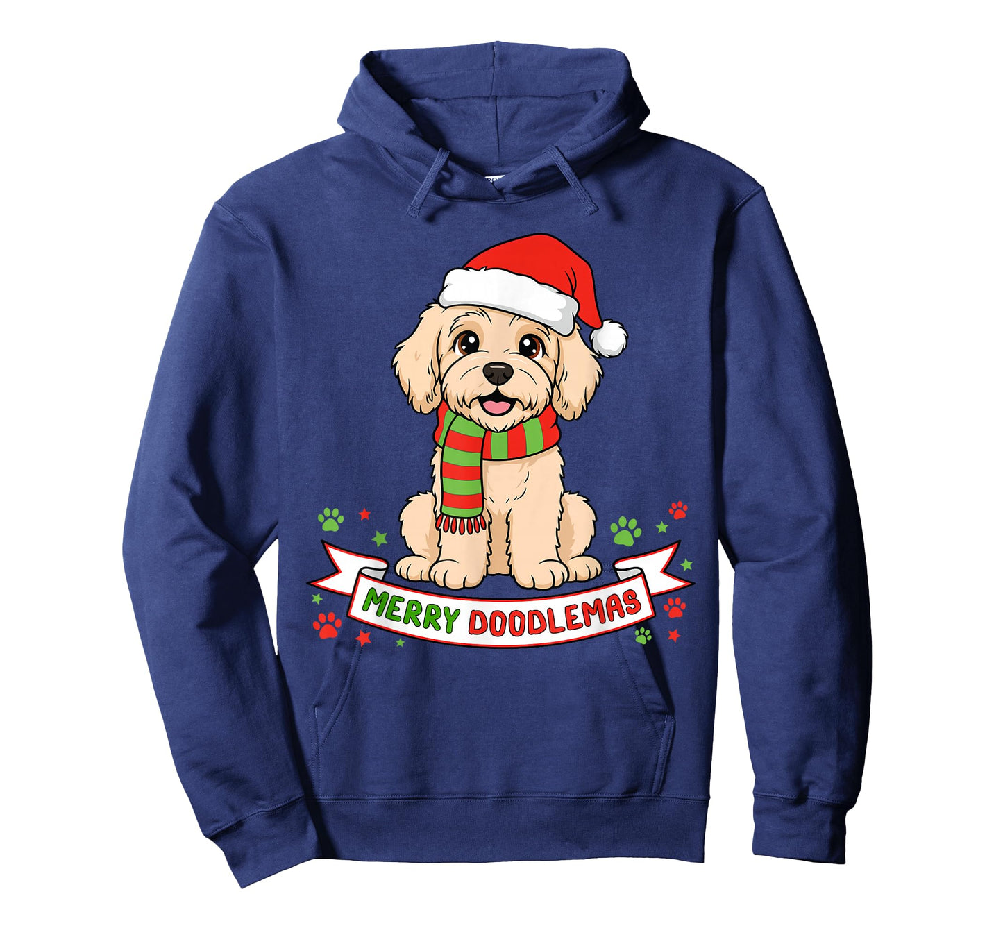 Merry Doodlemas Goldendoodle Christmas Doodle Dog Lover Xmas T-Shirt