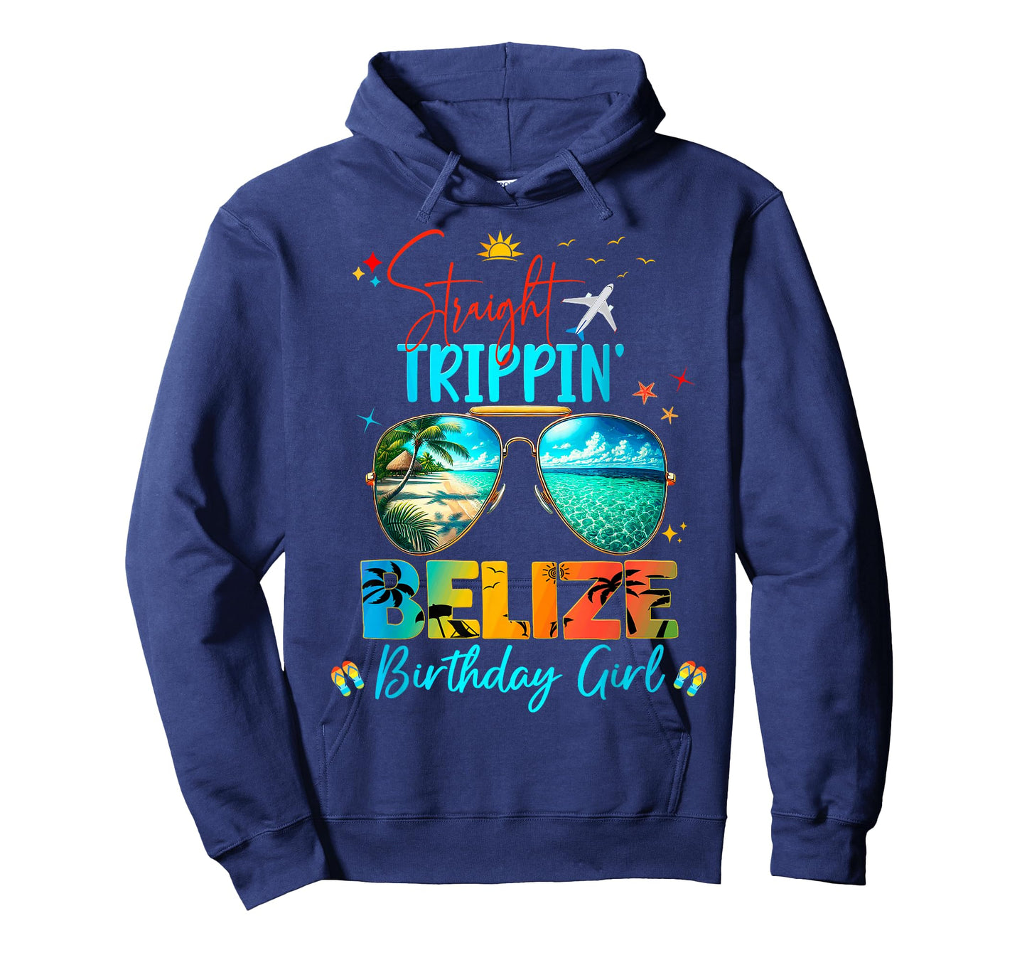Belize Vacay Straight Trippin' Birthday Cruise T-Shirt