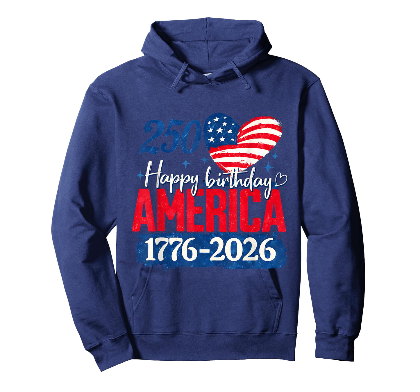250 Years Happy Birthday America 1776-2026 T-Shirt