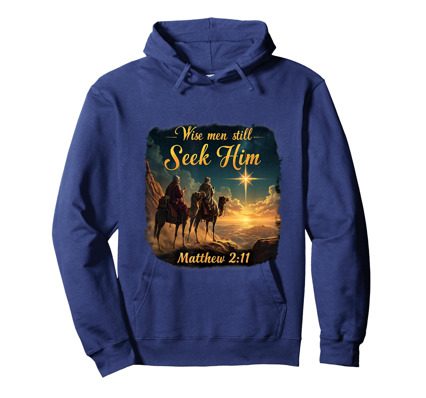 Vintage Wise Men Still Seek Him Jesus 3 Kings Christmas T-Shirt