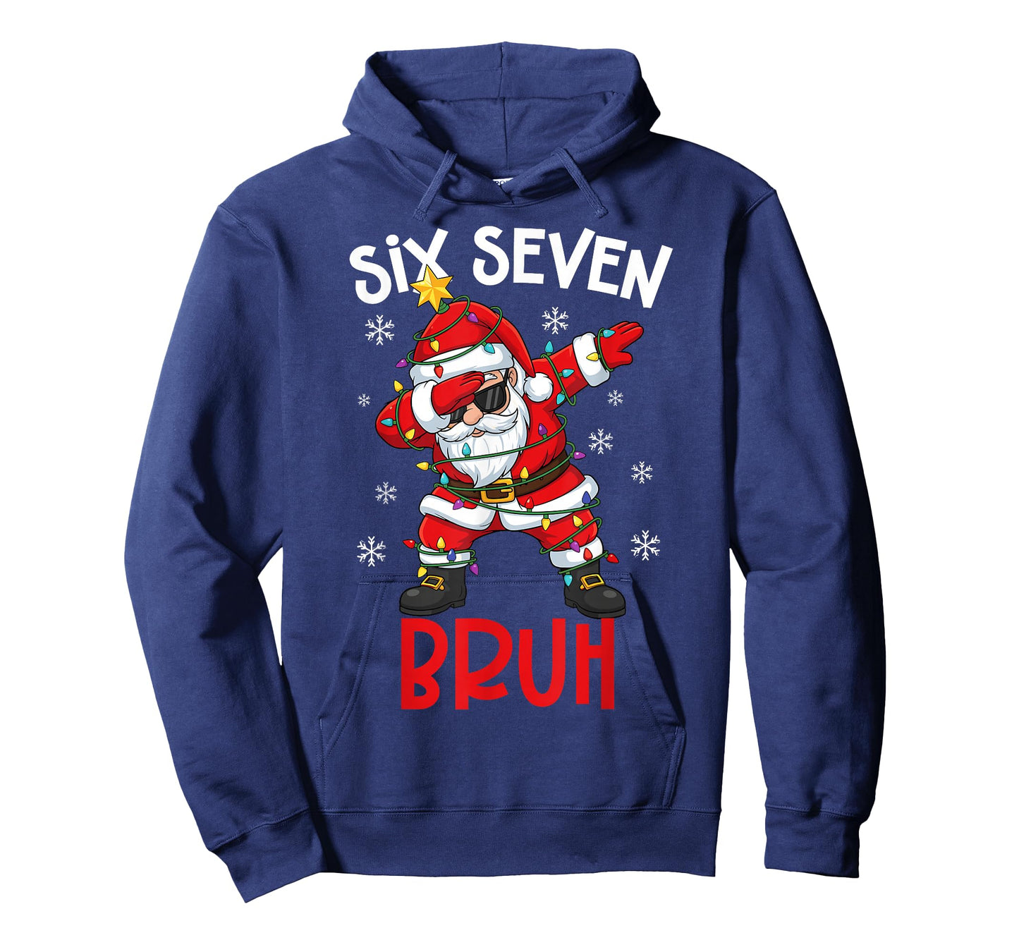 Bruh 67 Six Seven 6 7 Meme gen Alpha Christmas gen z Xmas T-Shirt