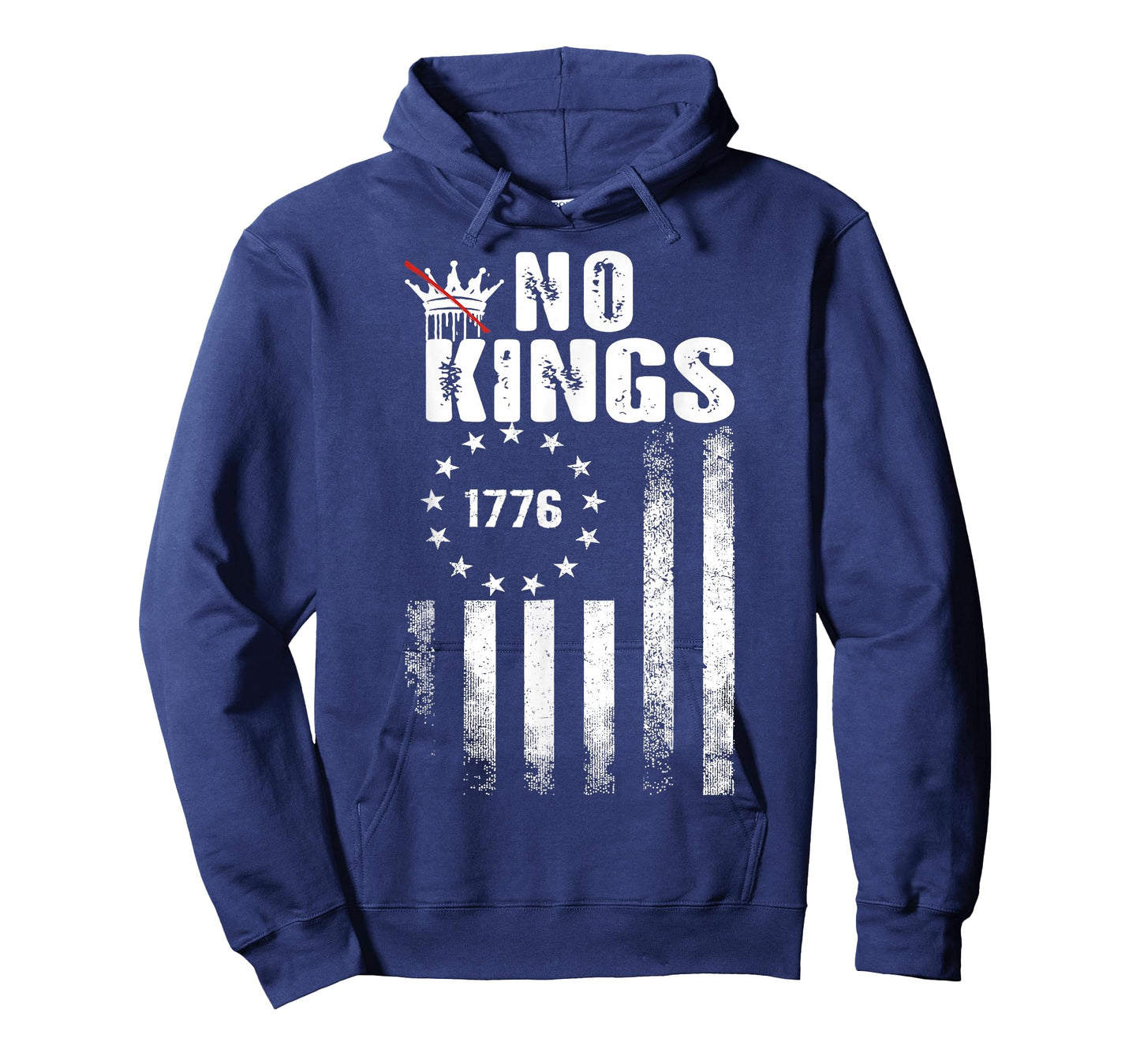 No Kings Patriotic Men Women Liberty T-Shirt