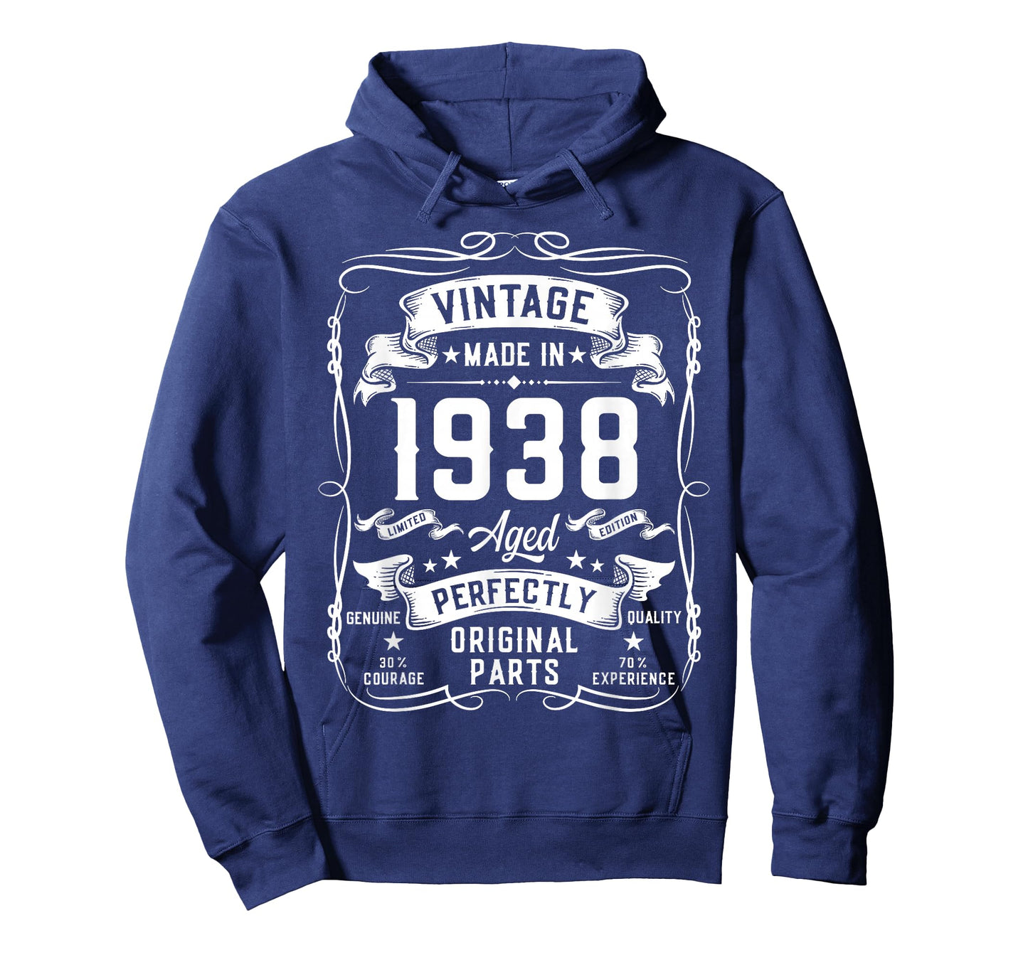Vintage 1938 88yr 88th Birthday Gifts for Men 88 Years Old T-Shirt