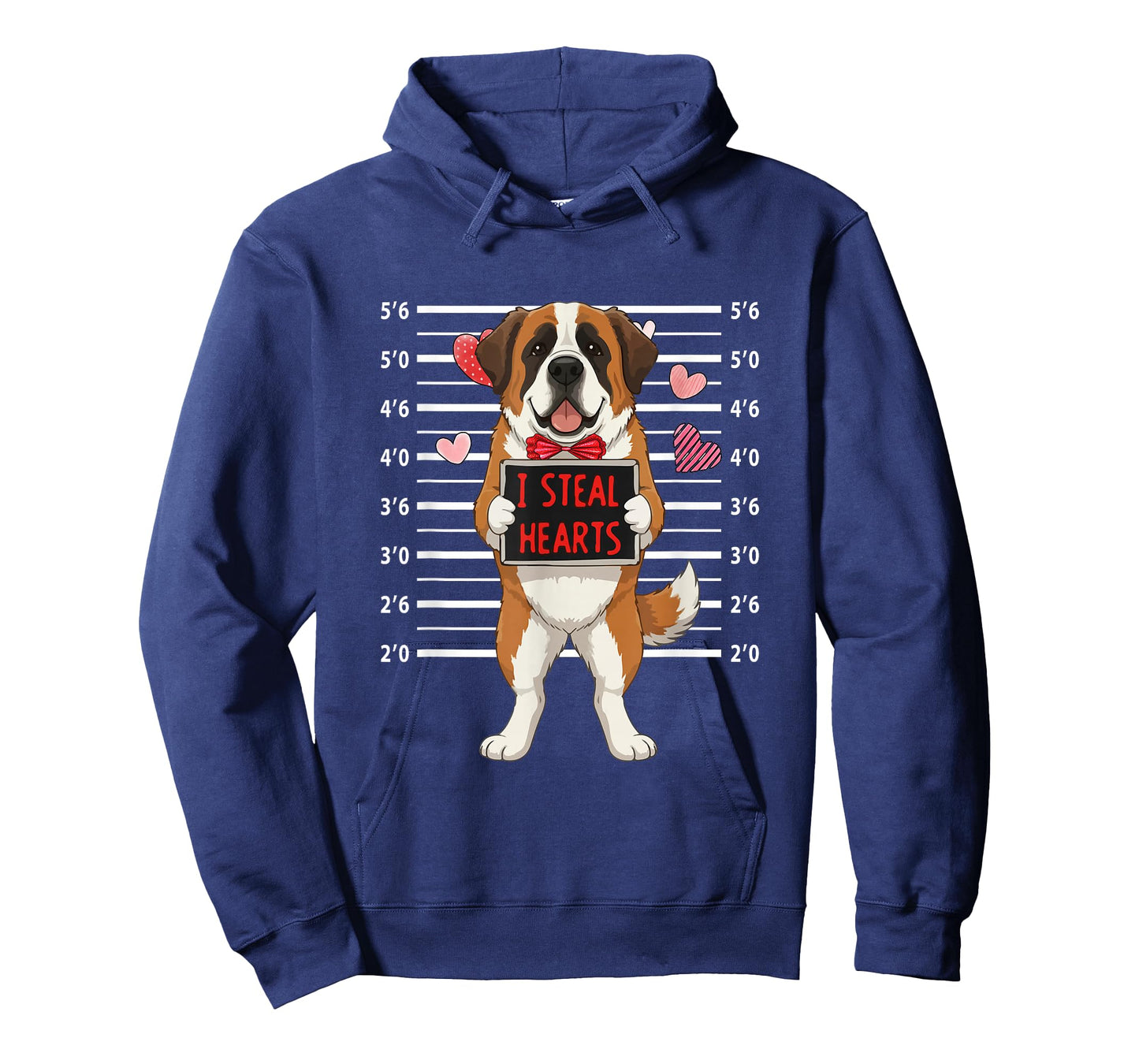 I Steal Cute Hearts Valentine's Day St. Bernard Lover Owner T-Shirt