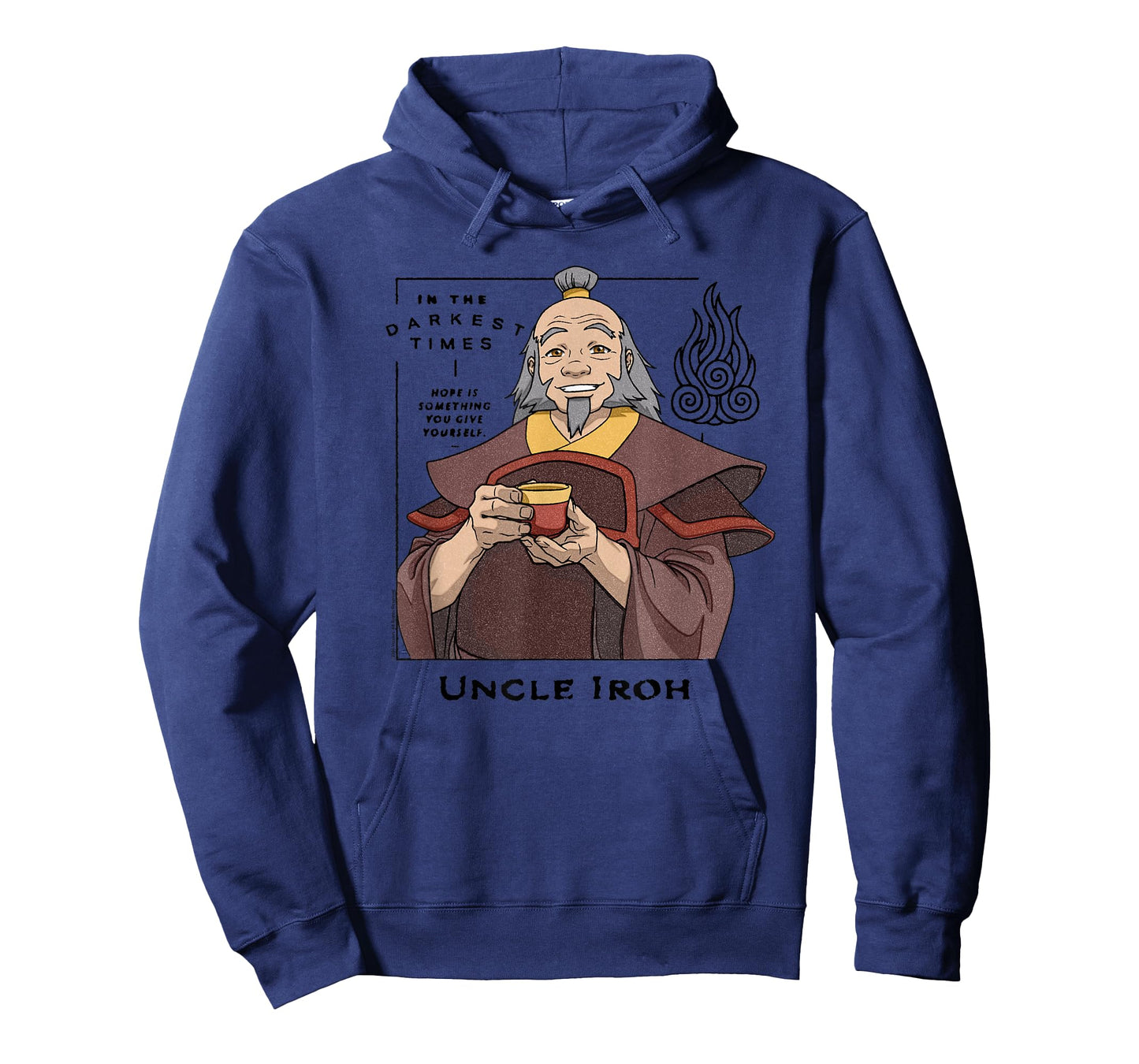 Avatar Uncle Iroh in The Darkest Times Advice Cartoon Anime T-Shirt