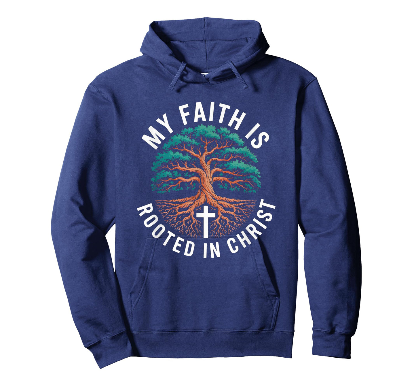 My Faith is Rooted in Christ Tree of Life Graphic T-Shirt