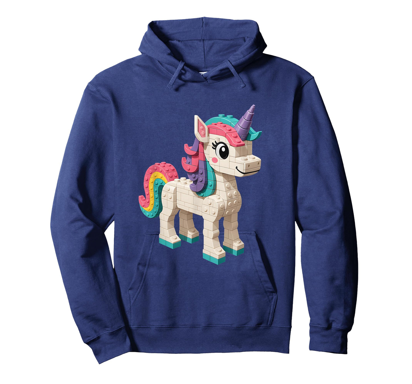 Building Blocks Unicorn - Brick Builder Block Building T-Shirt