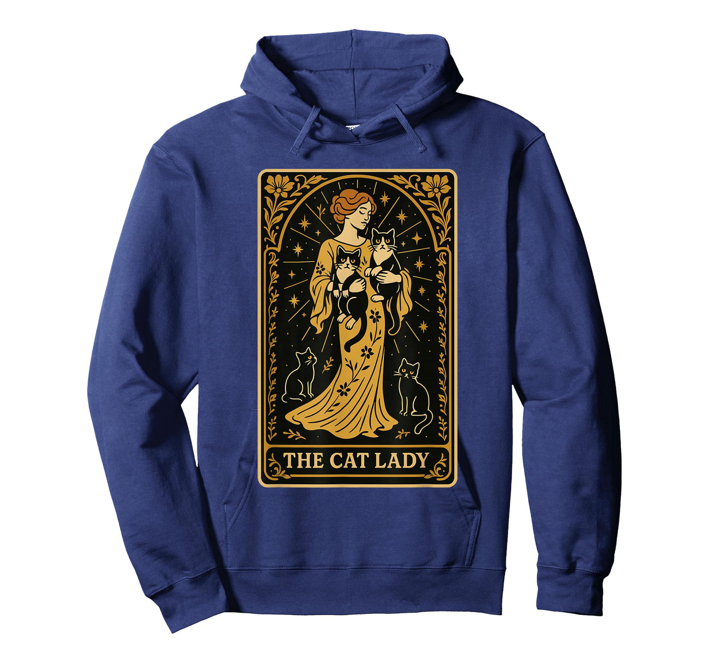 The Cat Lady Tarot Card T-Shirt