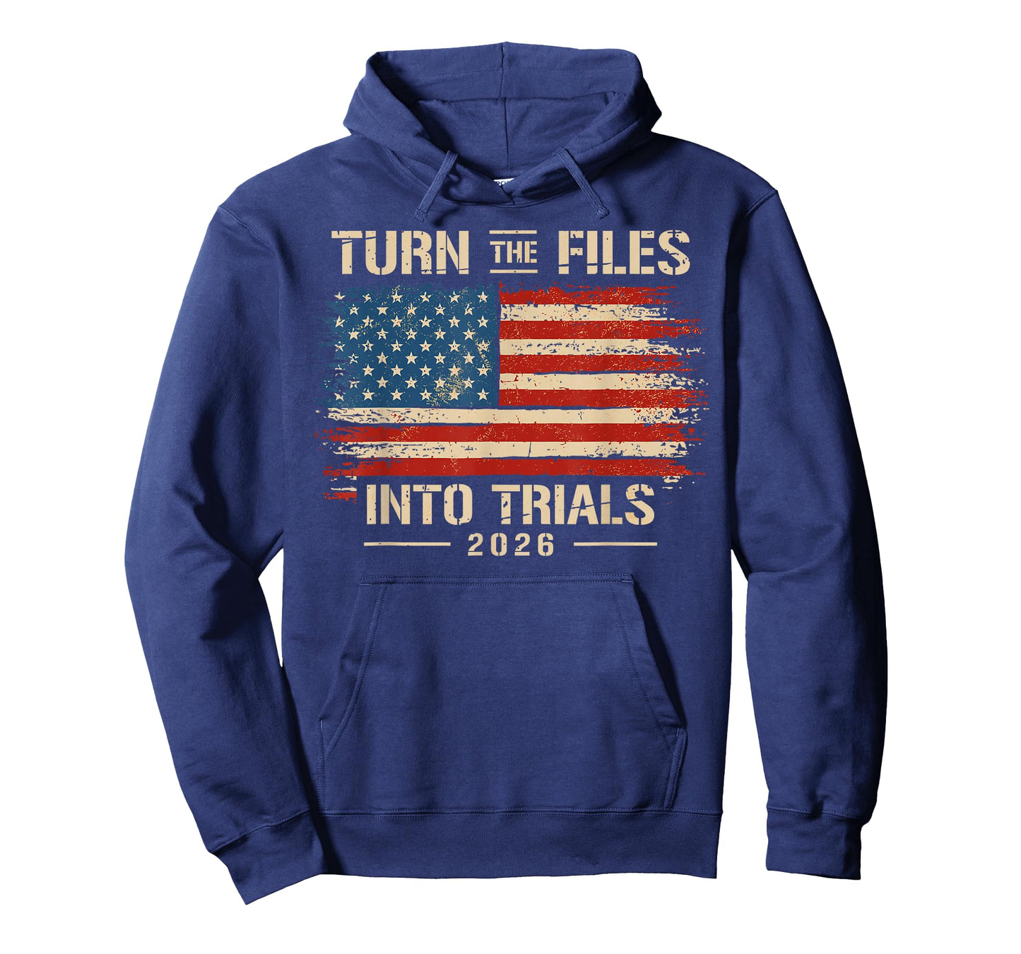 Turn The Files Into The Trials US Flag T-Shirt