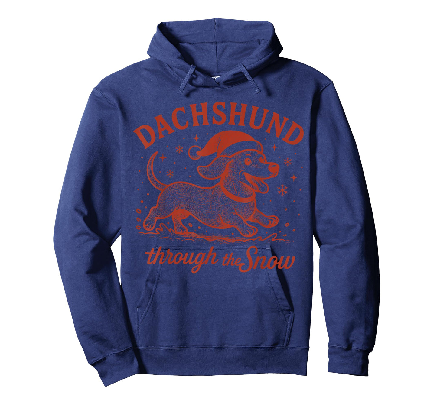 Dachshund Christmas Pajamas Shirt Dachshund Through The Snow T-Shirt