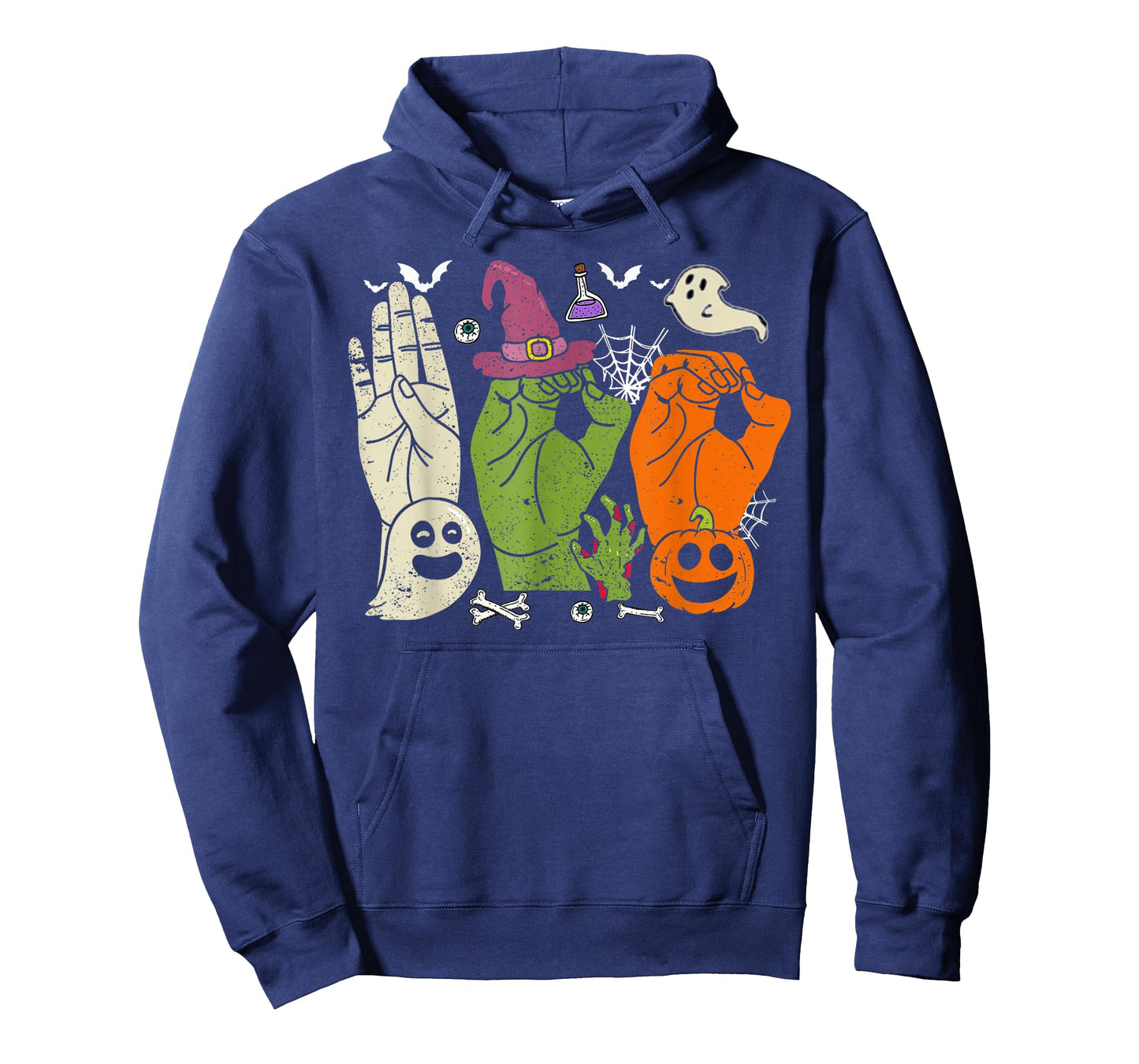 Halloween SPED Teacher Boo in ASL Boo Hands Sign Language T-Shirt
