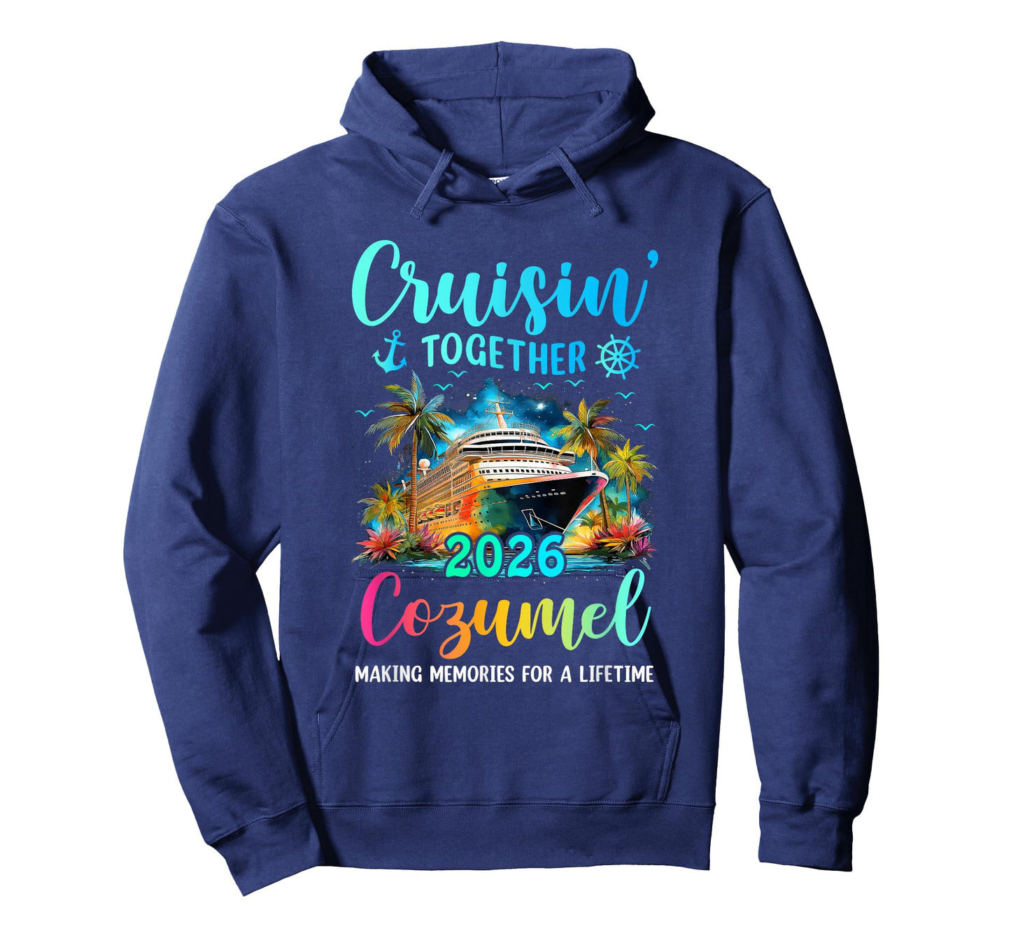 Cruisin' Together Cozumel 2026 Family Cruise Vacation T-Shirt