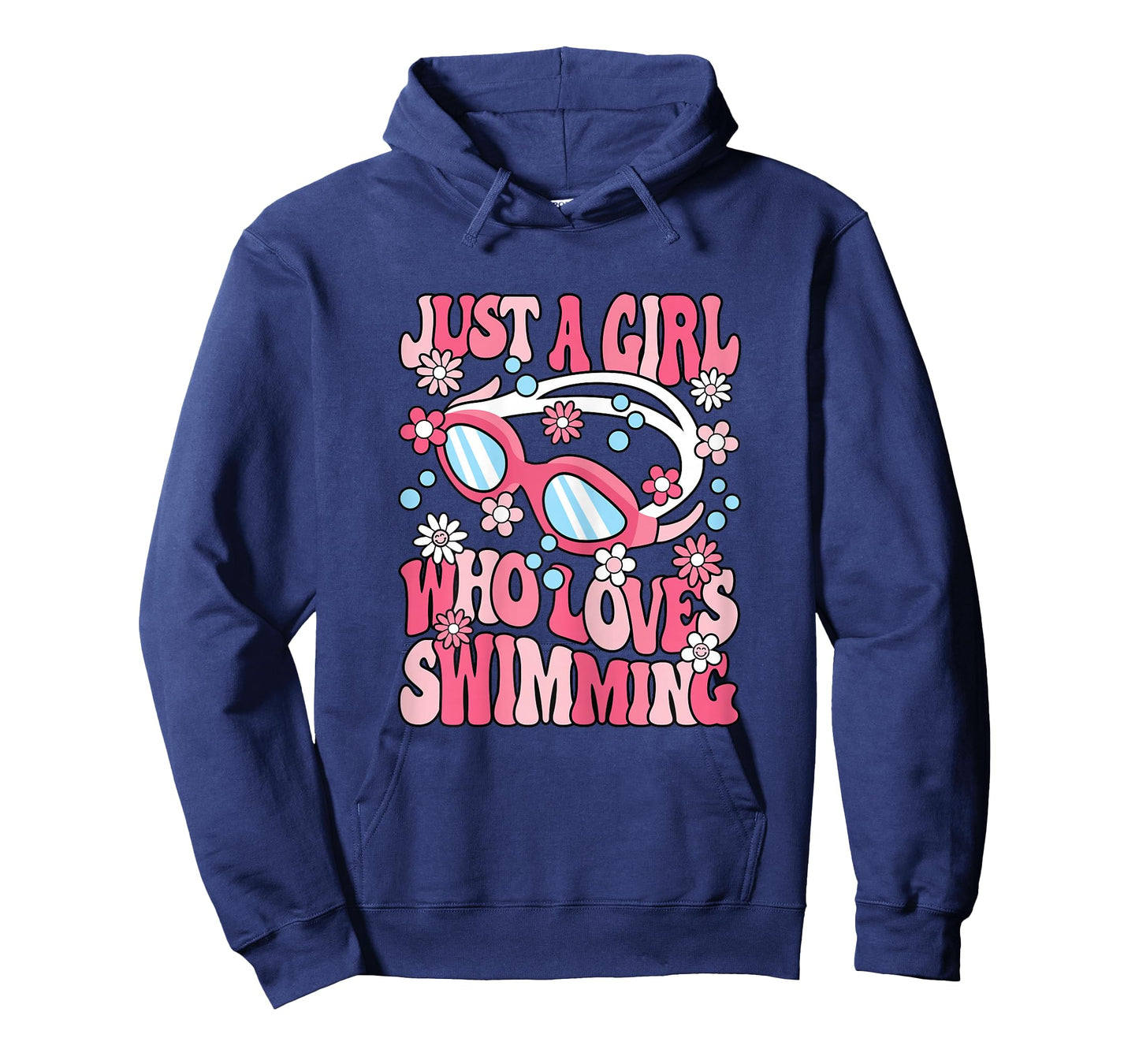 Just A Girl Who Loves Swimming Swim Swimmer Girls Kids T-Shirt