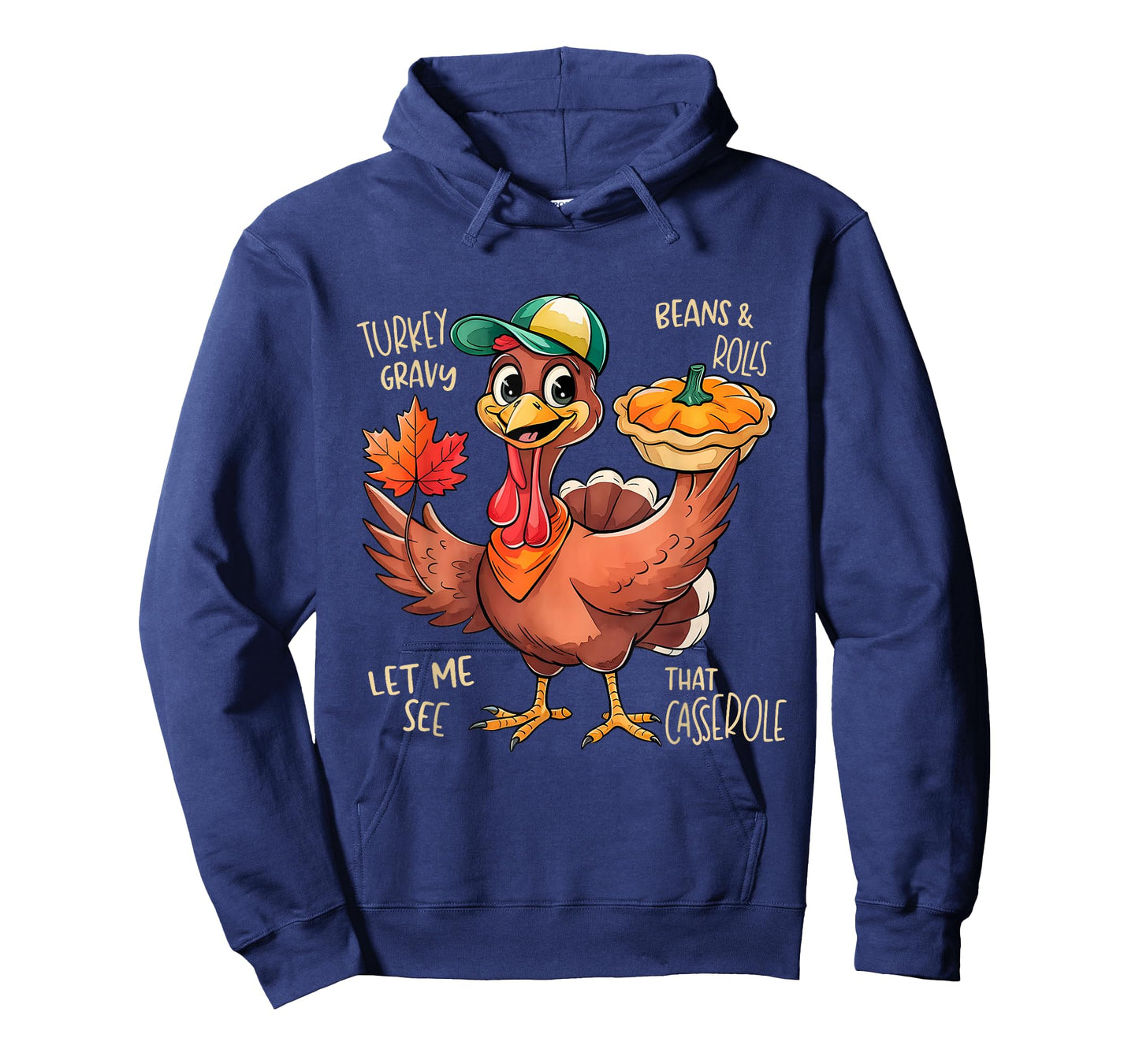 Turkey Gravy Beans and Rolls Casserole Funny Thanksgiving T-Shirt