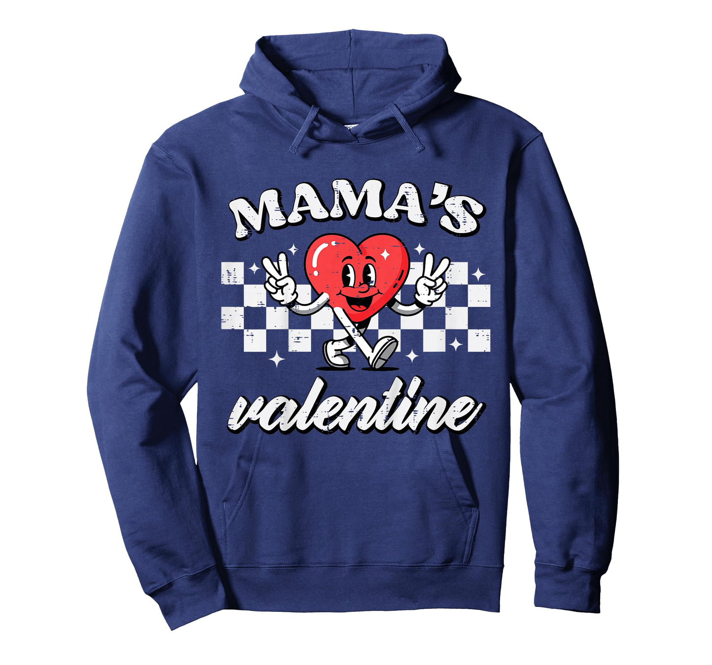 Kids Mamas Valentine Heart Peace Valentines Day Boys Kids Toddler T-Shirt