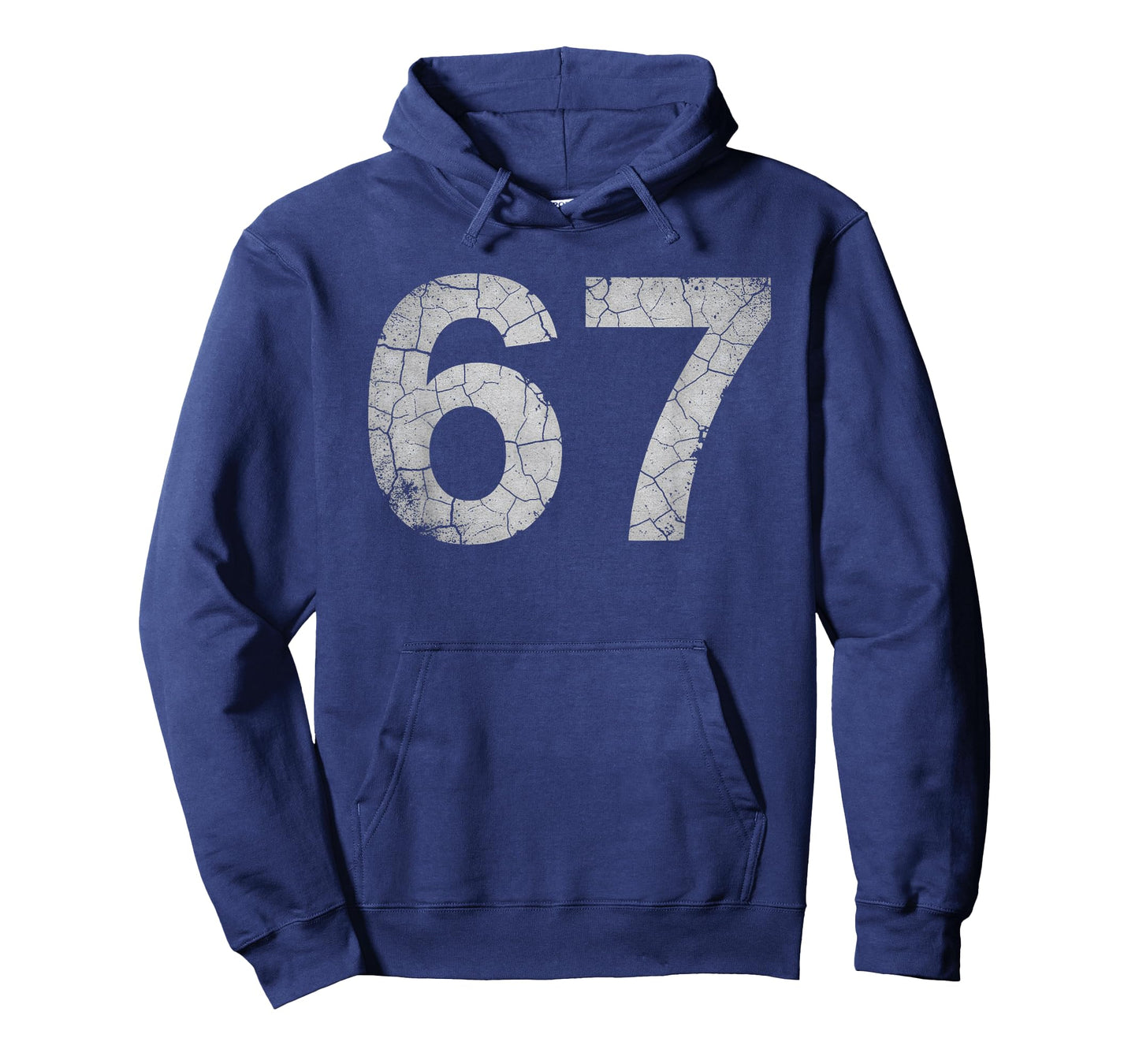 Distressed Number 67 Jersey Player Six Seven Meme T-Shirt