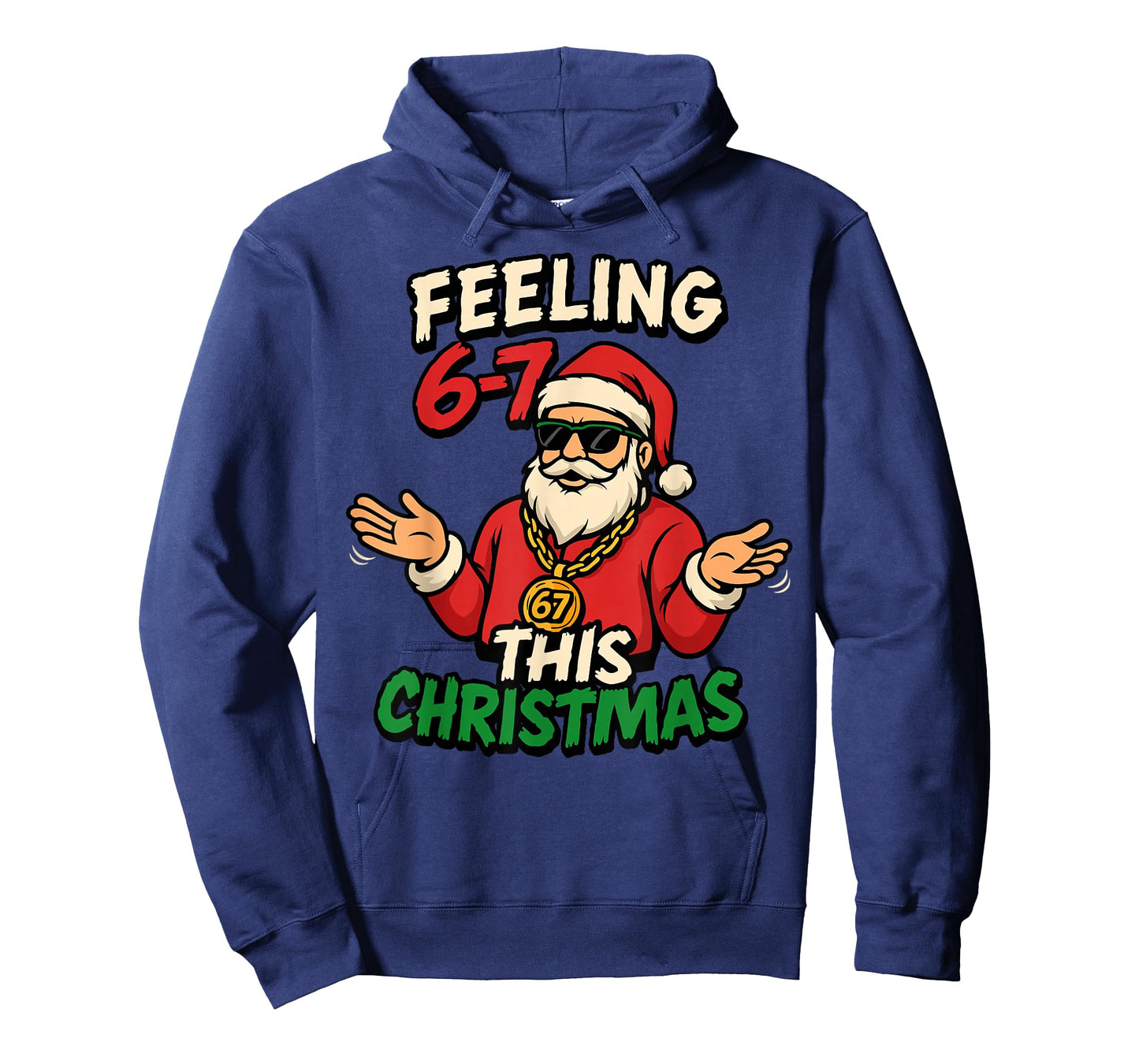 Funny Christmas 6-7 67 Six Seven Christmas Kids Teen Boys T-Shirt