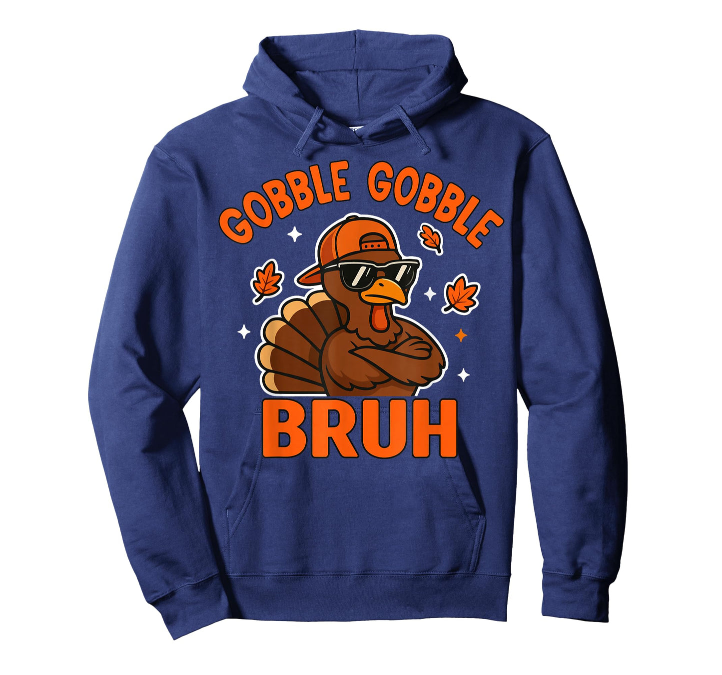Bruh Thanksgiving Turkey Gobble Shirt Kids Teens Boys Funny T-Shirt
