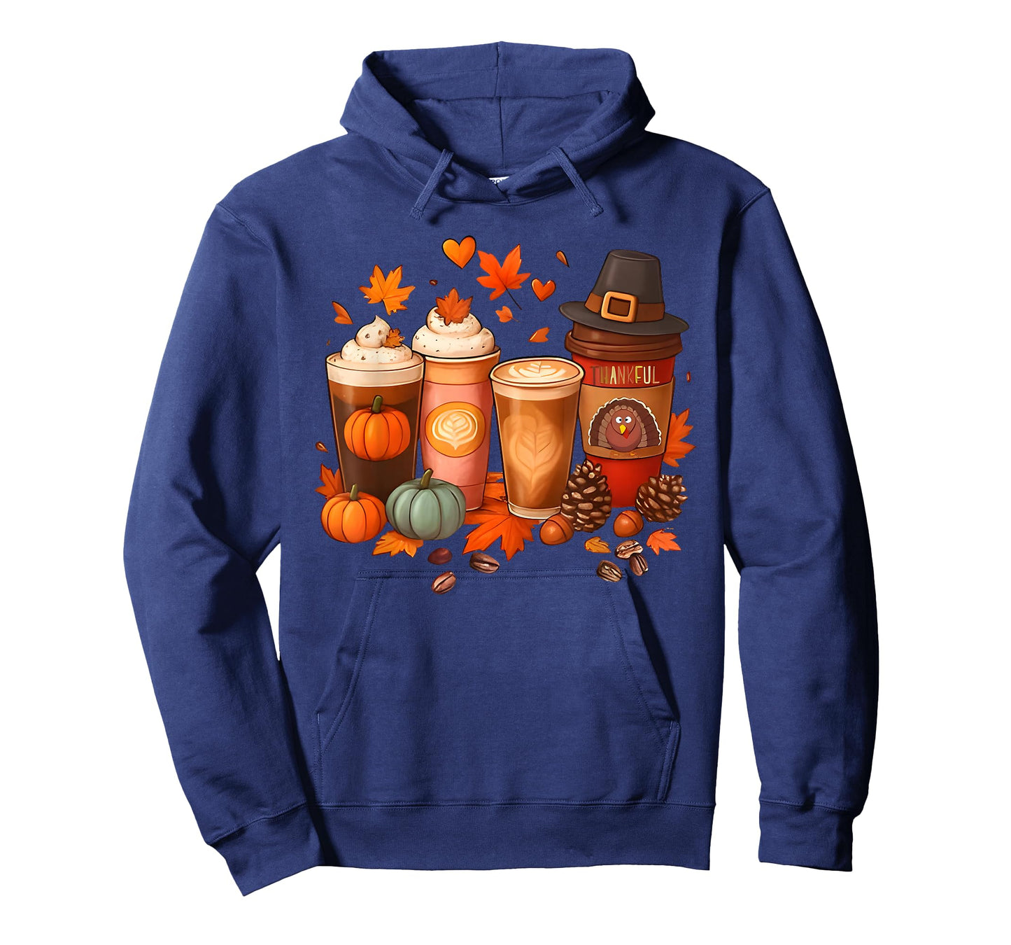 Pumpkin Spice Latte Fall Coffee Cup Cozy Autumn Thanksgiving T-Shirt