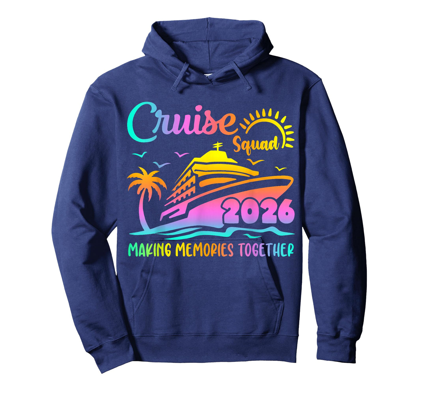 Cruise Squad 2026 Family Friends Vacation Matching Group T-Shirt