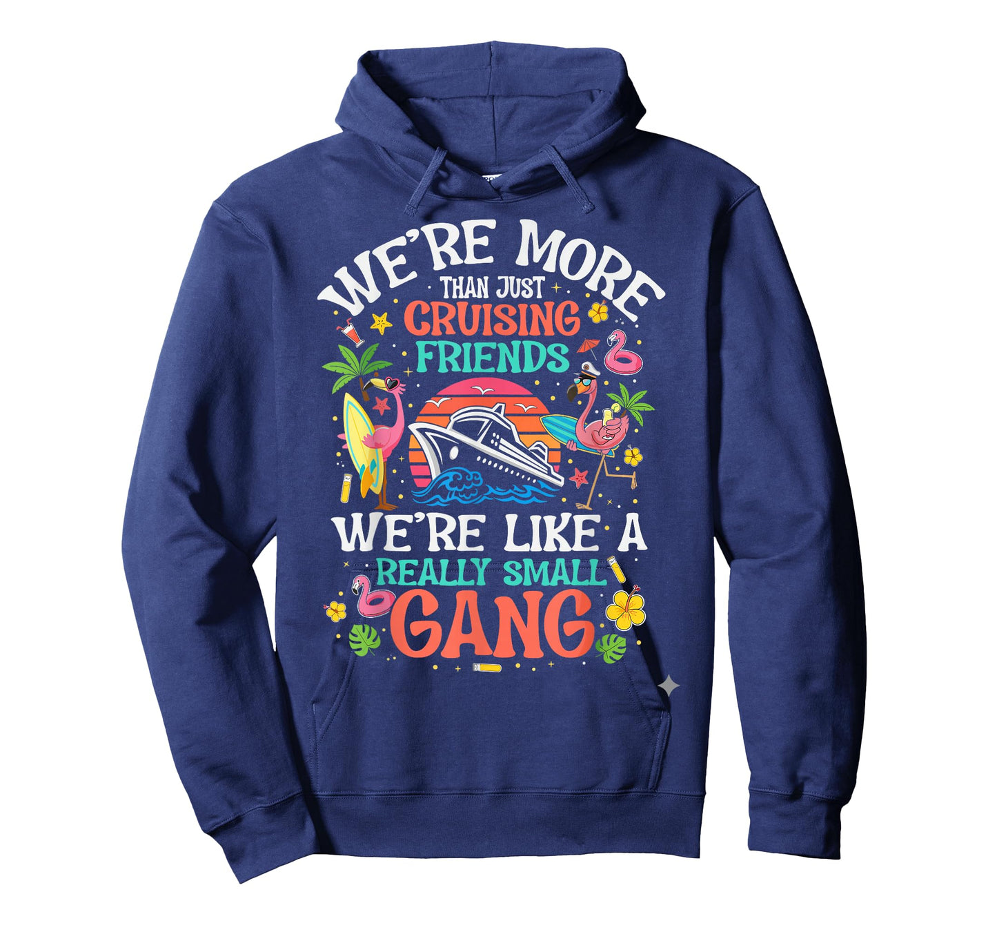 Funny Cruising Friends Small Gang Matching Group Cruise T-Shirt