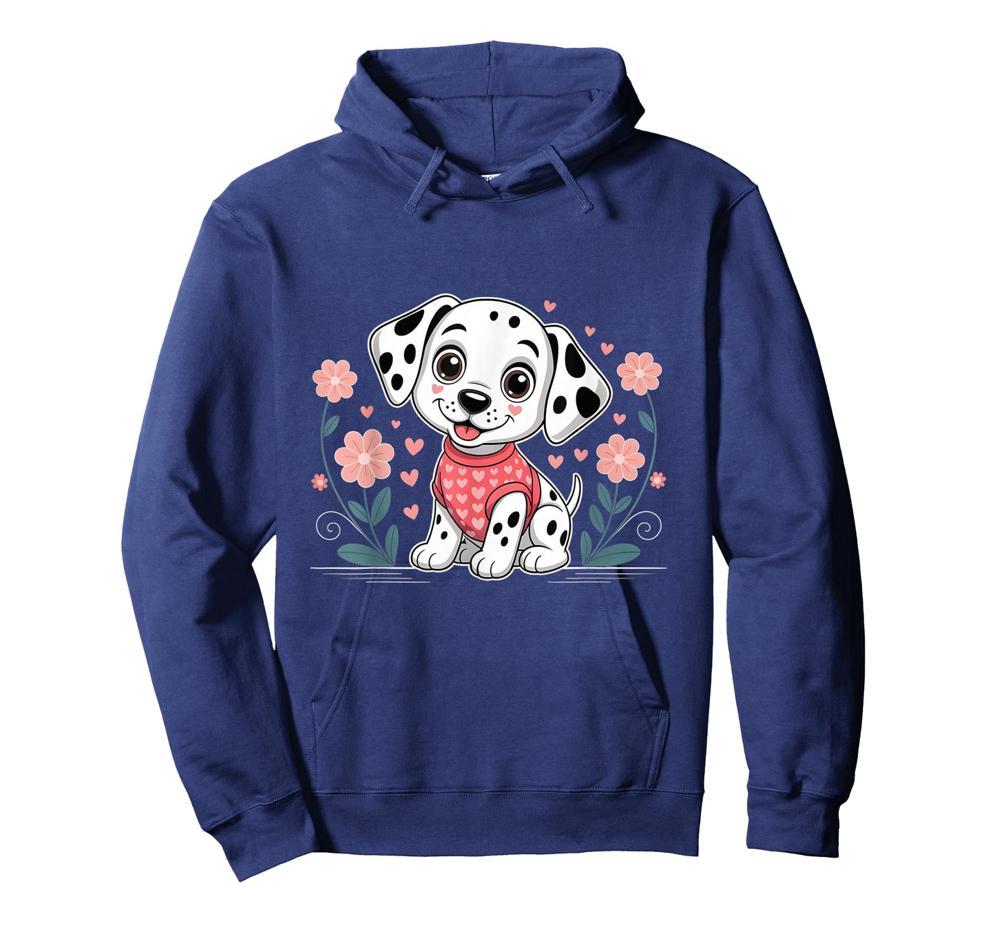 Cute Dalmatian Valentines Day Dog Lover Heart T-Shirt