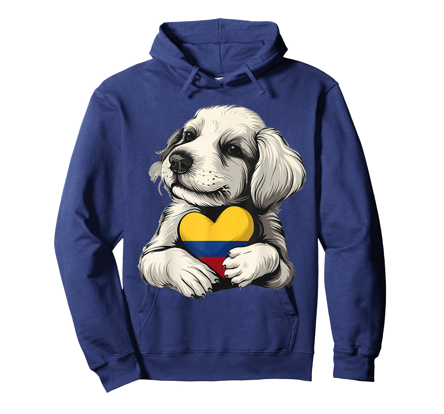 Colombia Flag Dog Colombian Roots Colombian Pride T-Shirt