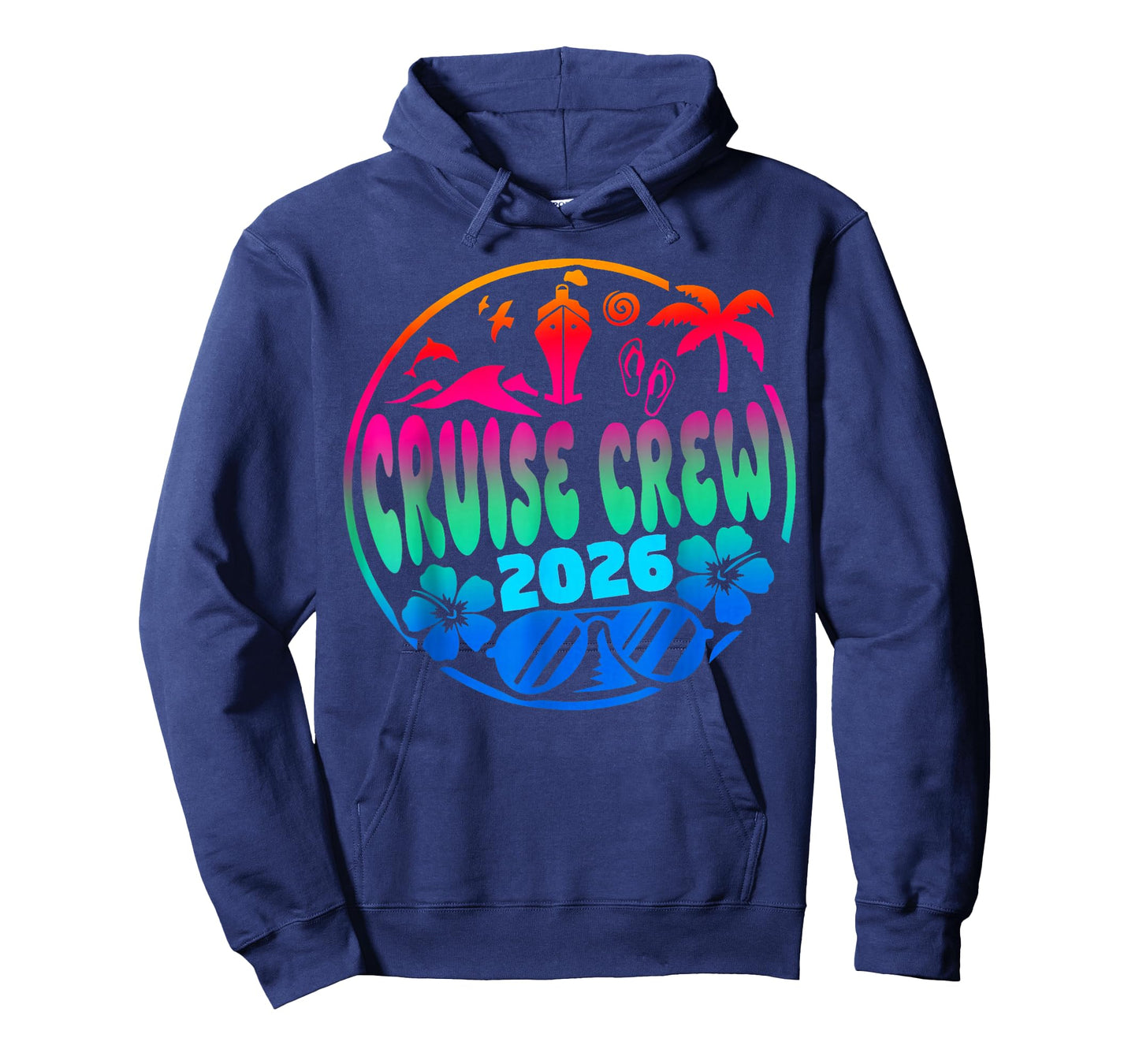Cruisin Crew 2026 Cruise Family Friends Vacation Matching T-Shirt