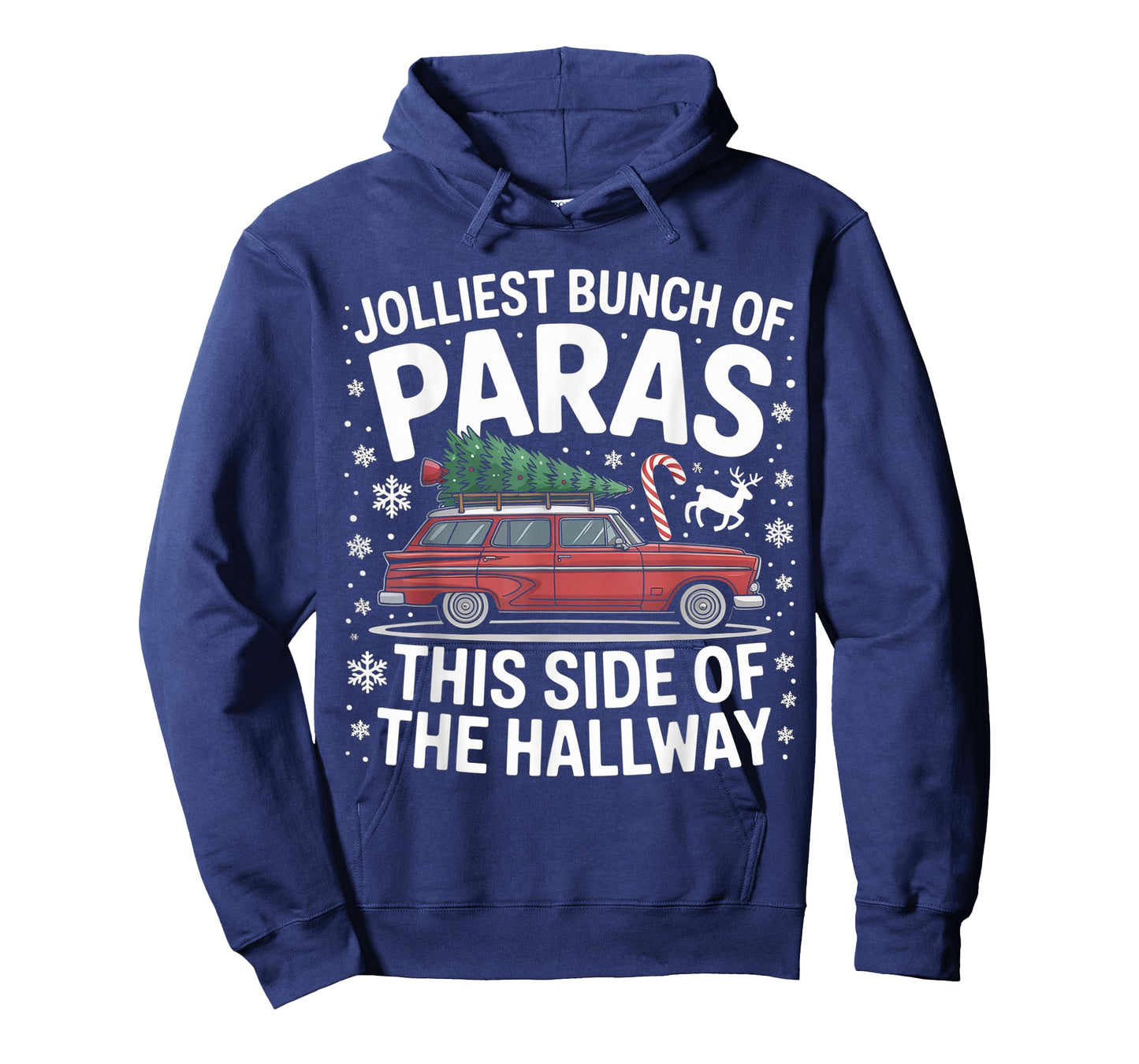 Jolliest Bunch of Paras This Side of The Hallway Christmas T-Shirt
