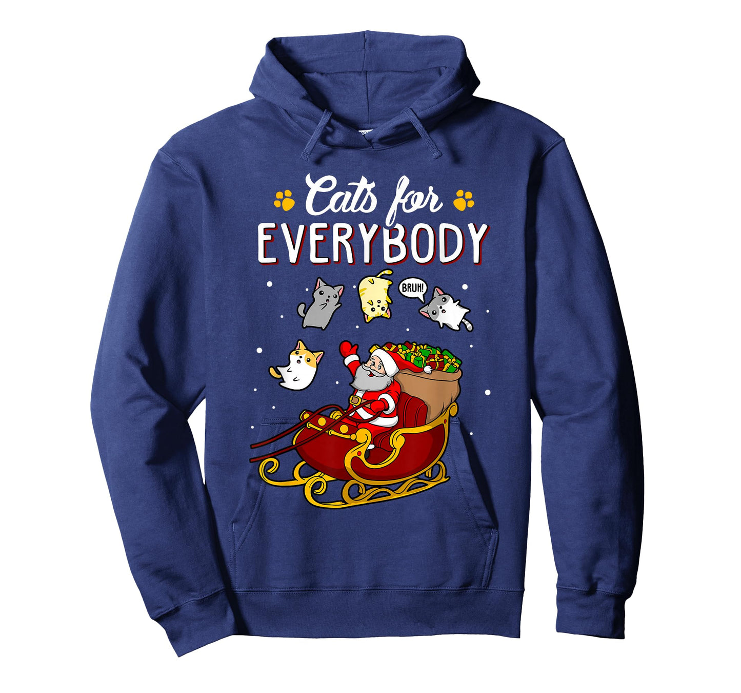 Cats for Everybody Men Women Kids Funny Christmas T-Shirt