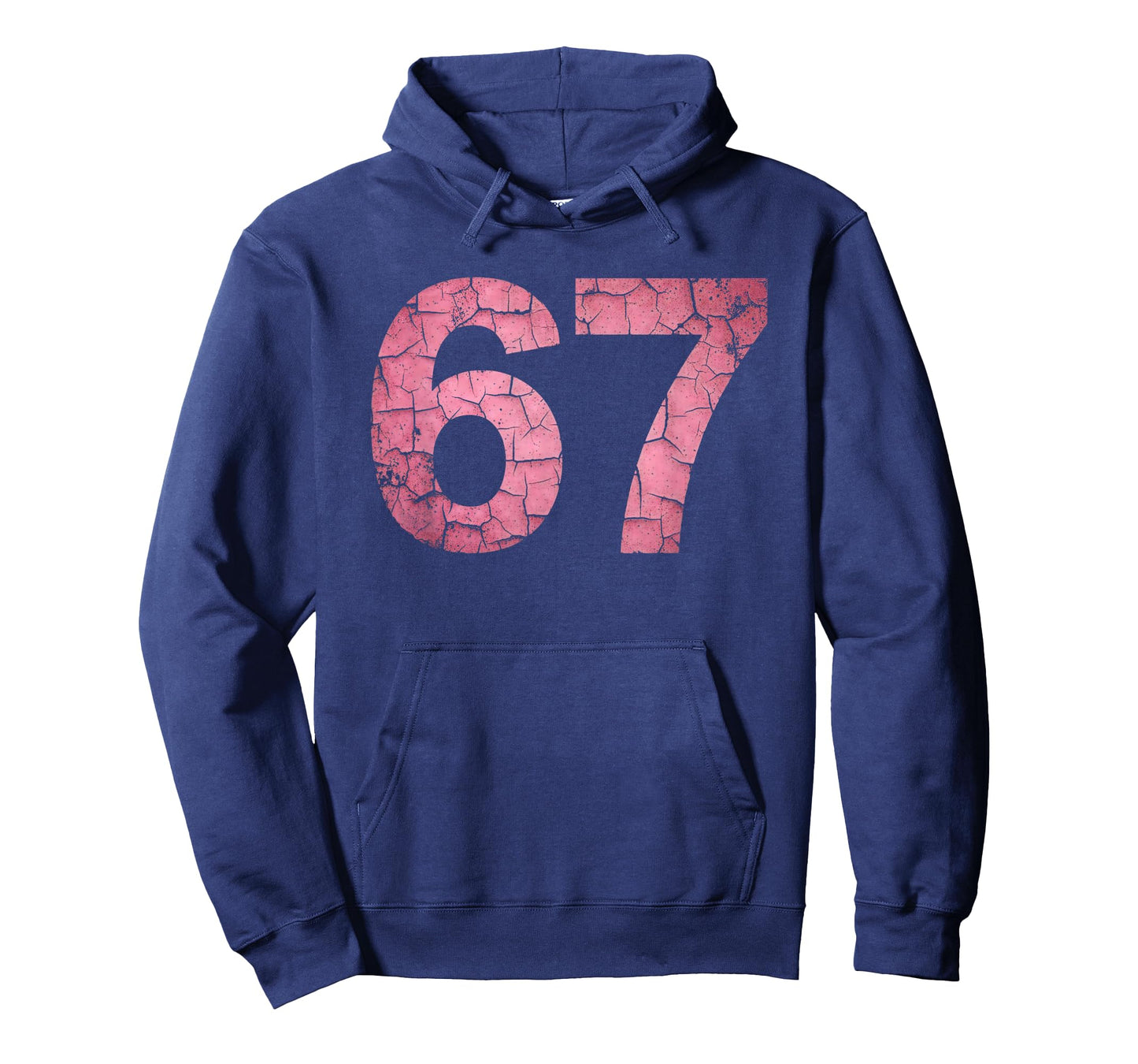 Distressed Number 67 Jersey Player Six Seven Meme T-Shirt