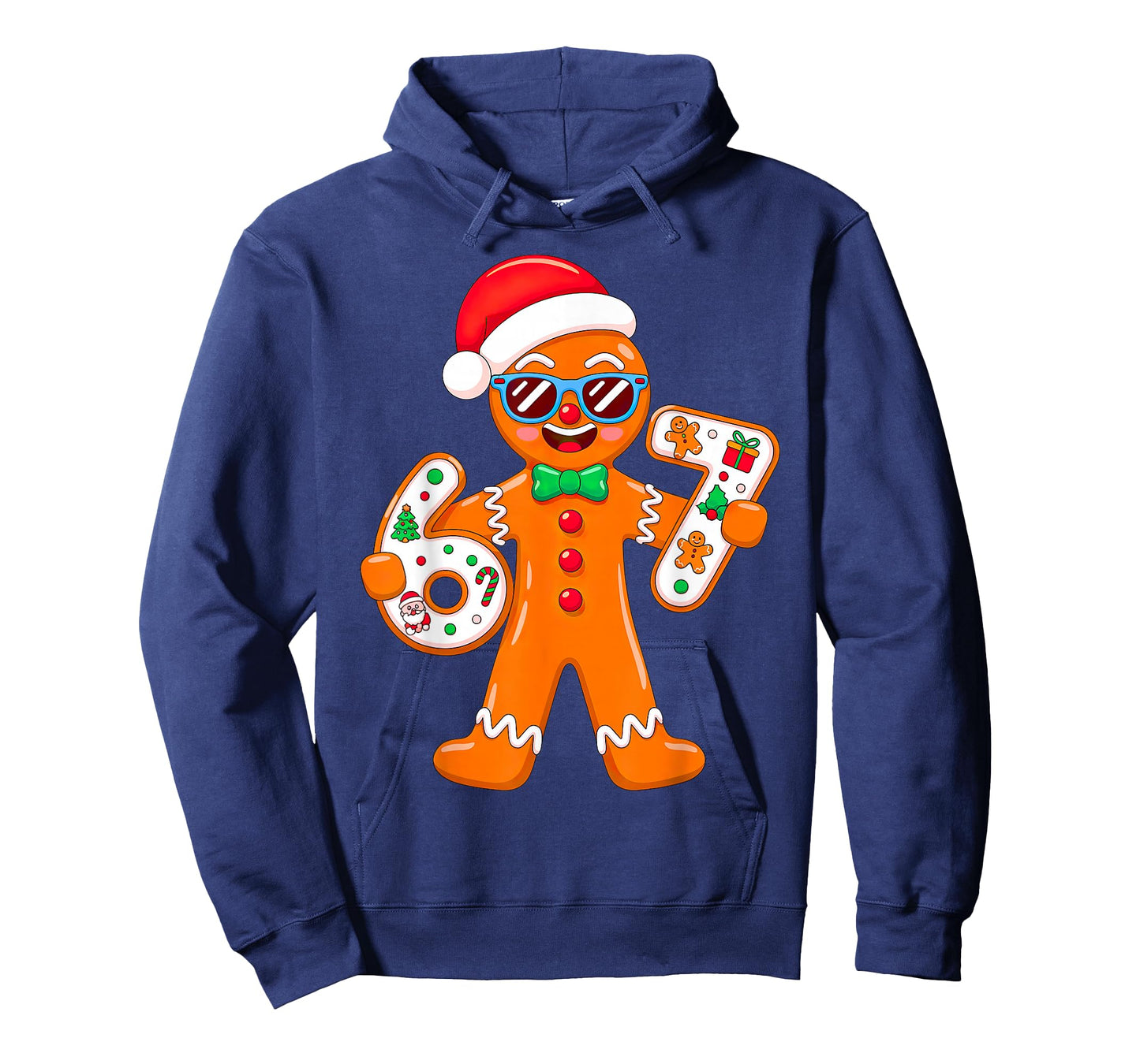 Gingerbread Six Seven 67 Gingerbread Man Xmas T-Shirt