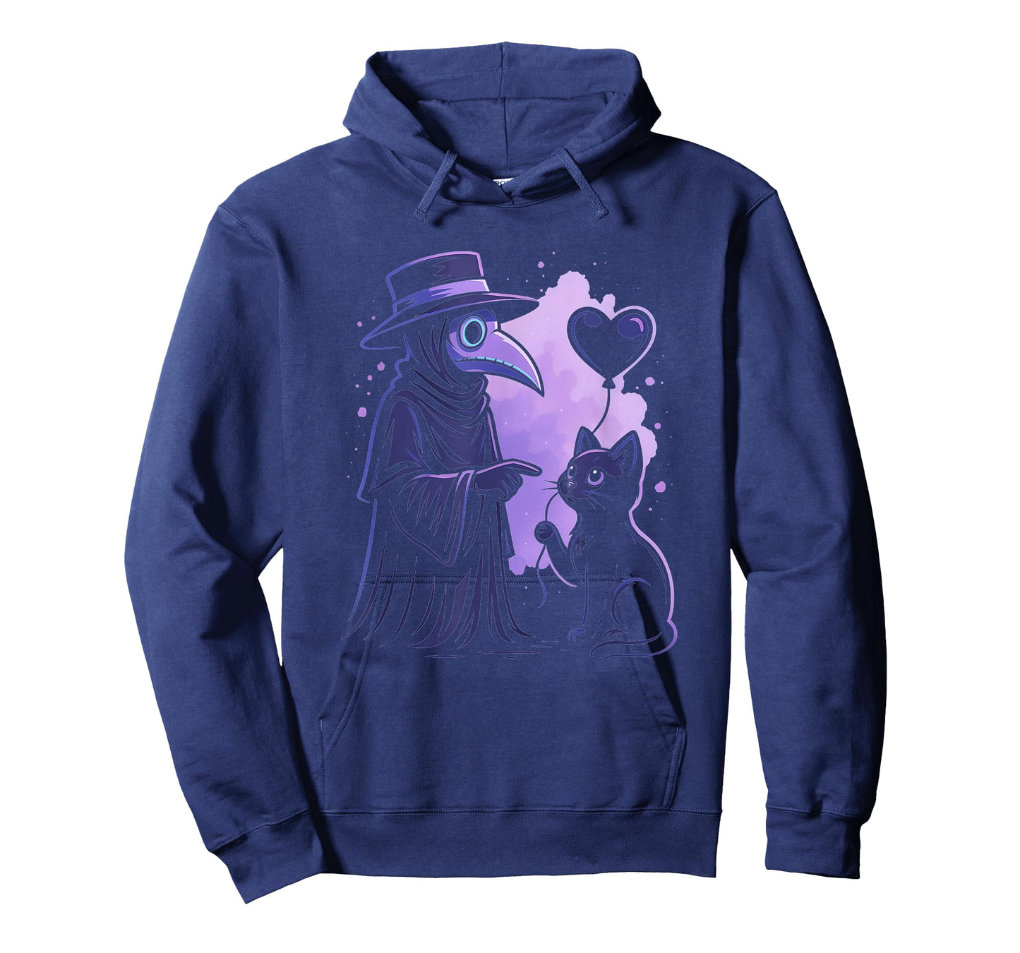 Goth Plague Doctor Cat Pastel Goth Men Women Kids Gothic T-Shirt