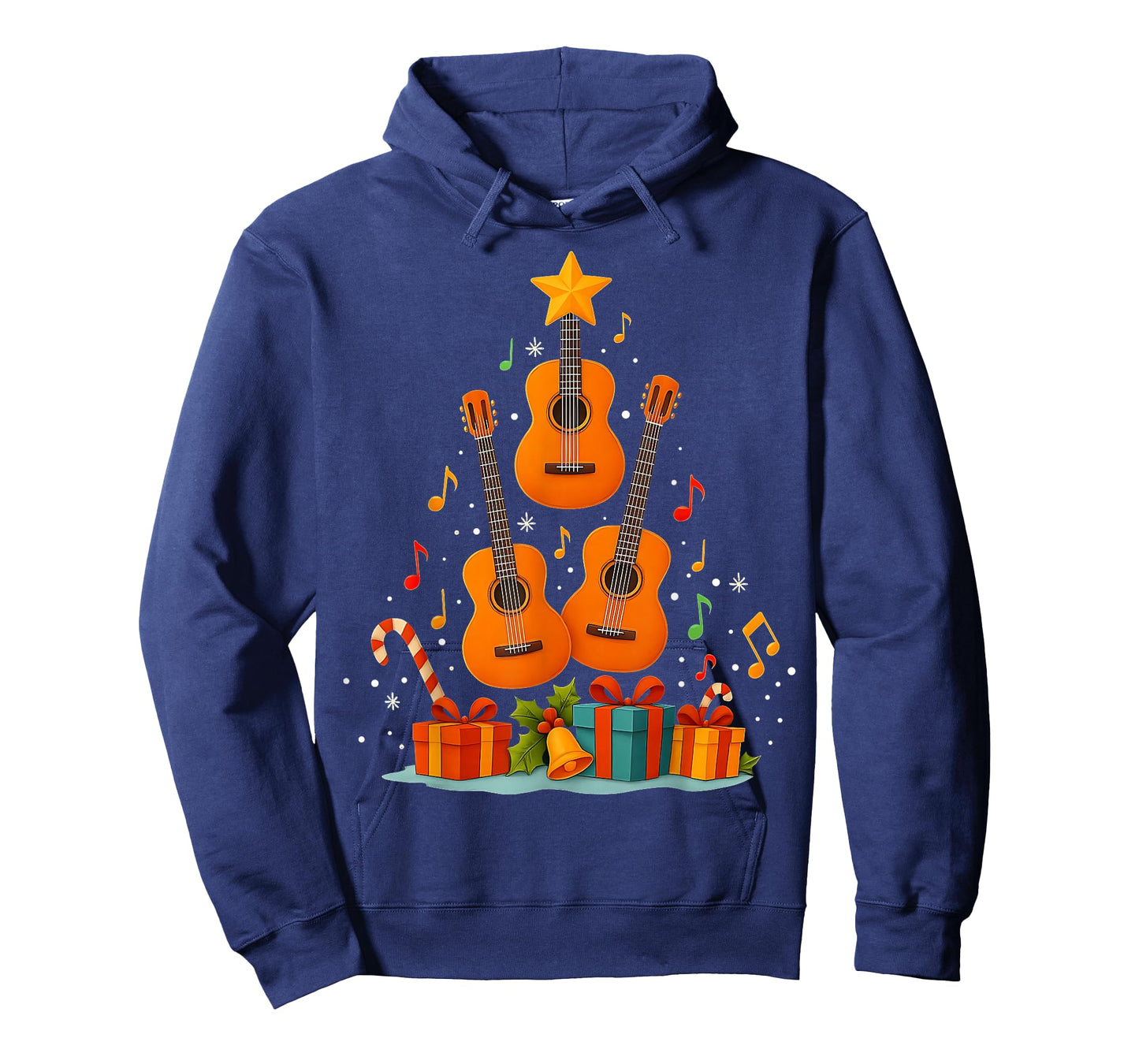 Guitar Player Guitarist Christmas Tree Xmas T-Shirt