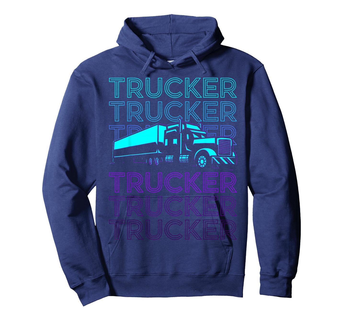 Trucker Truck Driver Retro T-Shirt