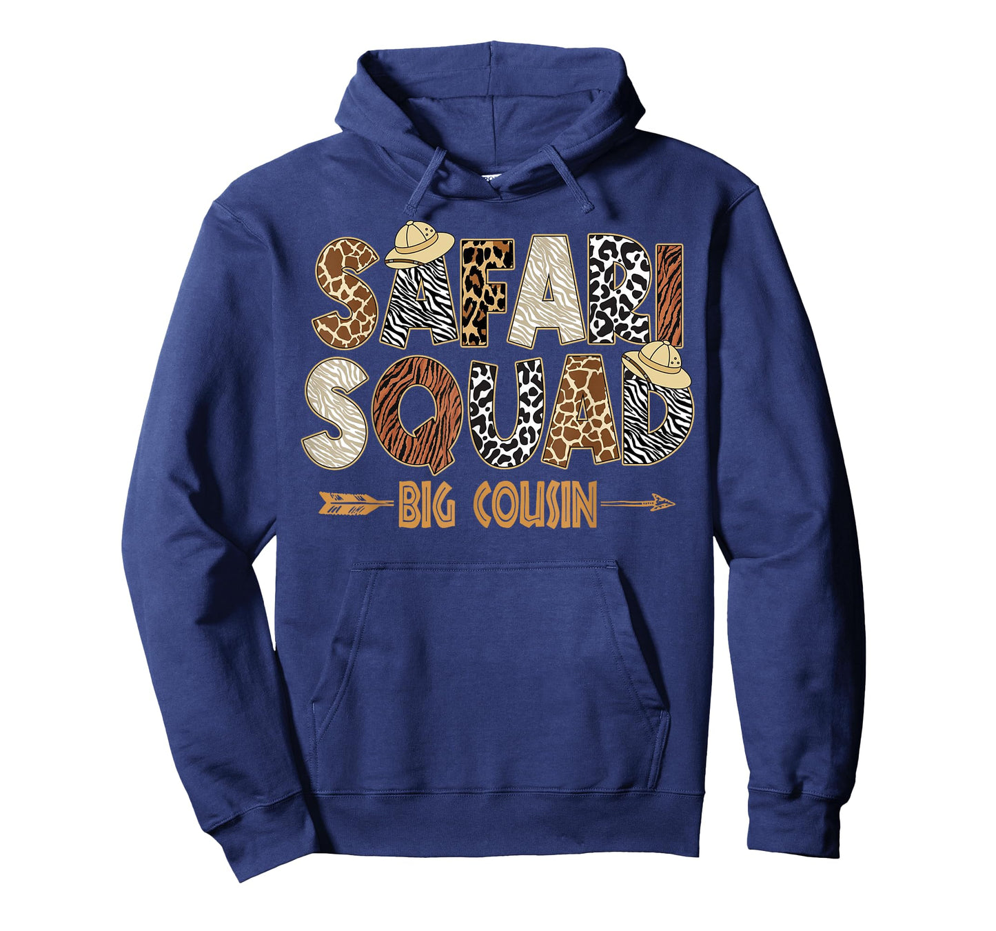 Safari Zoo Safari Squad Big Cousin of Birthday Boy Girl T-Shirt