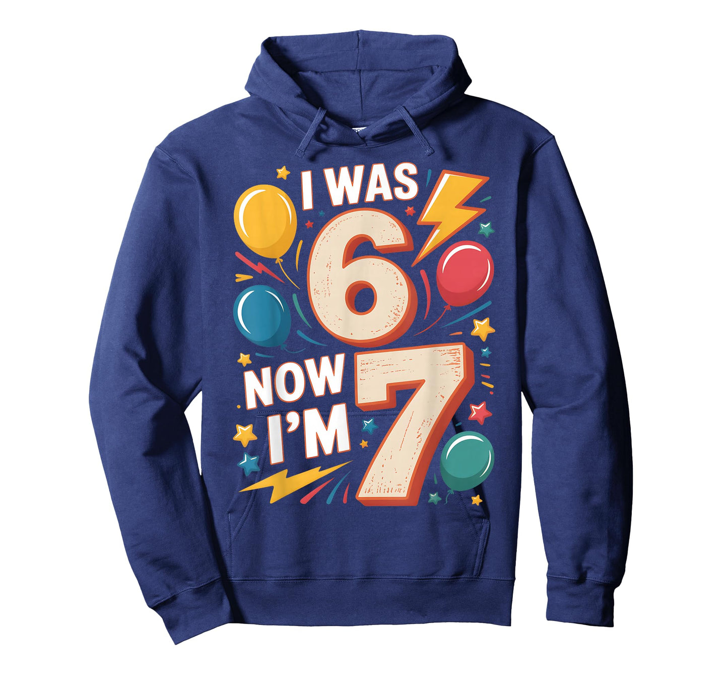 I was 6 Now I'm 7 Seven Year Old 67 Meme Funny 7th Birthday T-Shirt