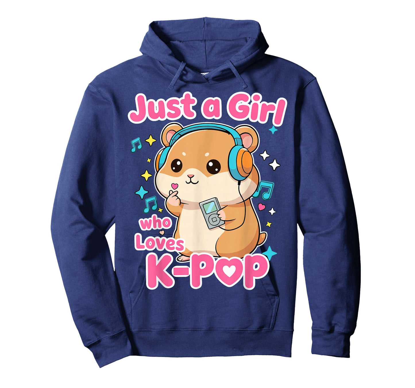 Just A Girl Who Loves K-Pop Cute Hamster T-Shirt
