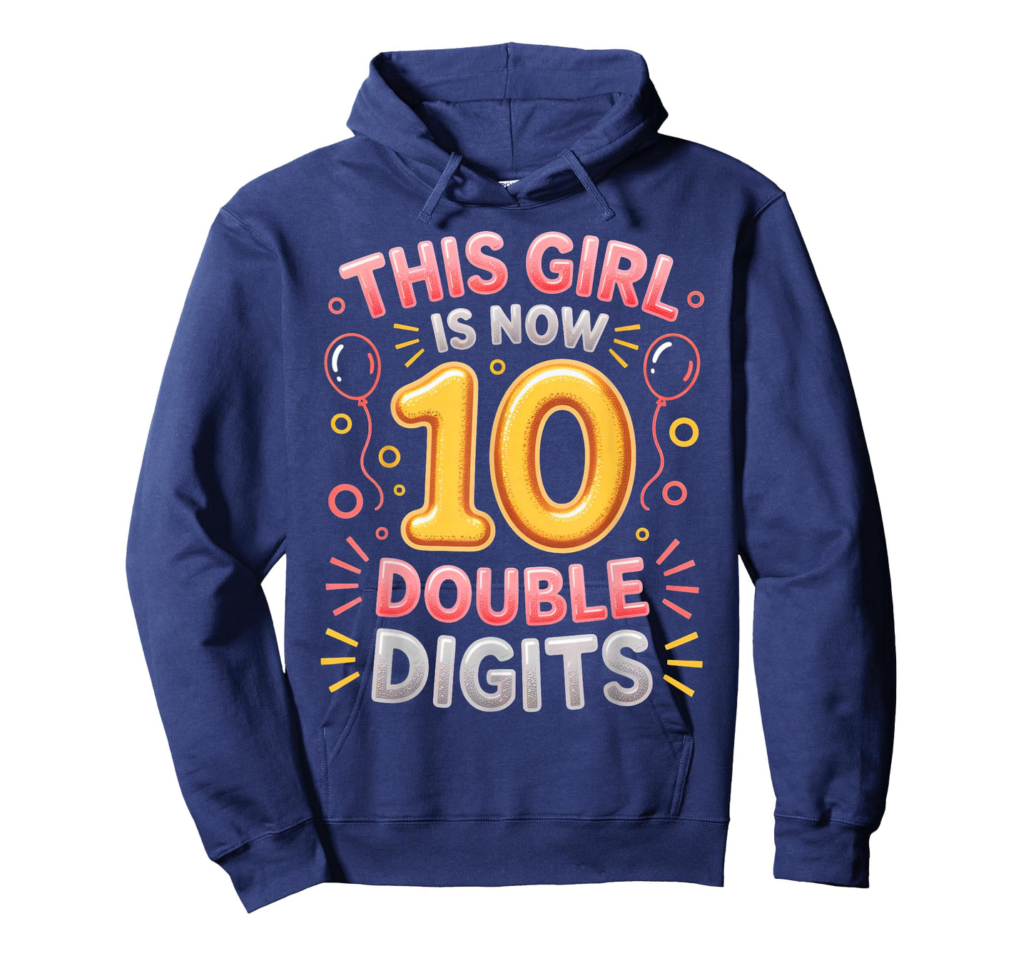 It's My 10th Birthday Shirt for Girls 10 Years Old Birthday T-Shirt