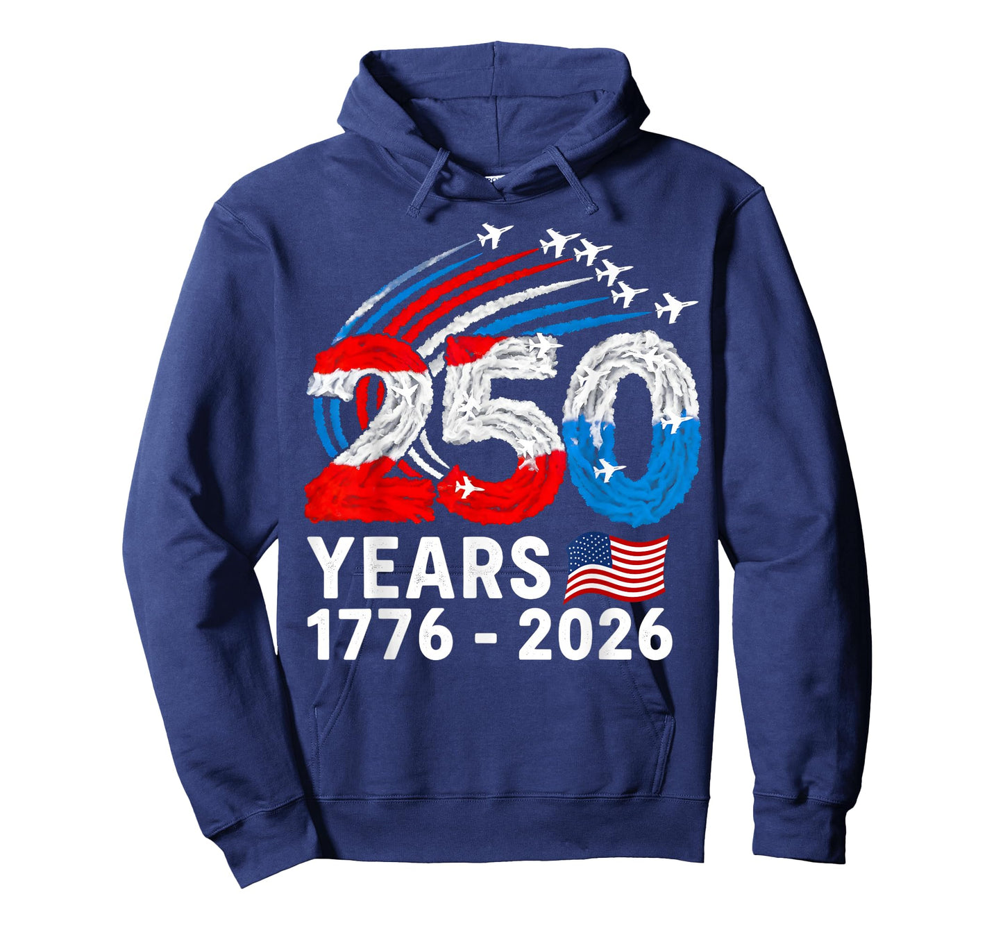 250 Years America 1776 2026 Flag USA Gifts for Men Women T-Shirt