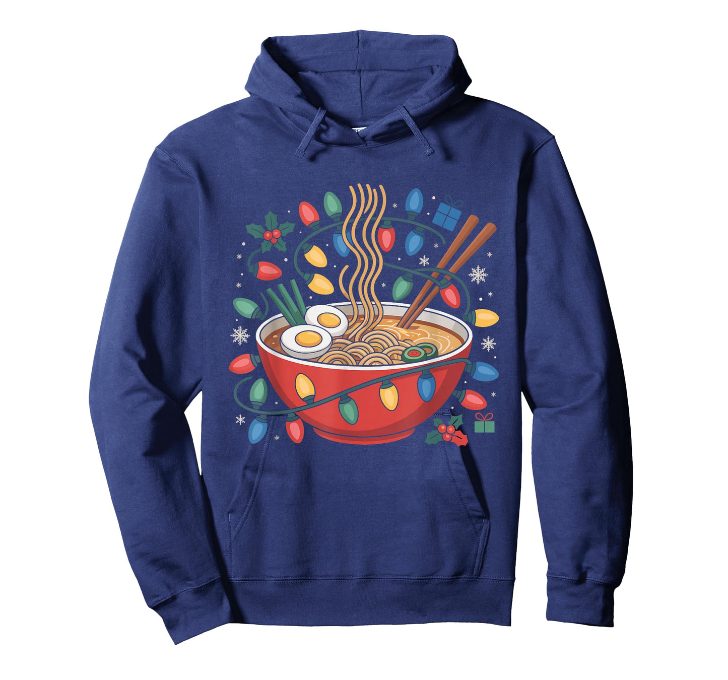 Kawaii Ramen Noodles Christmas Pajamas Xmas Pajamas Holiday T-Shirt