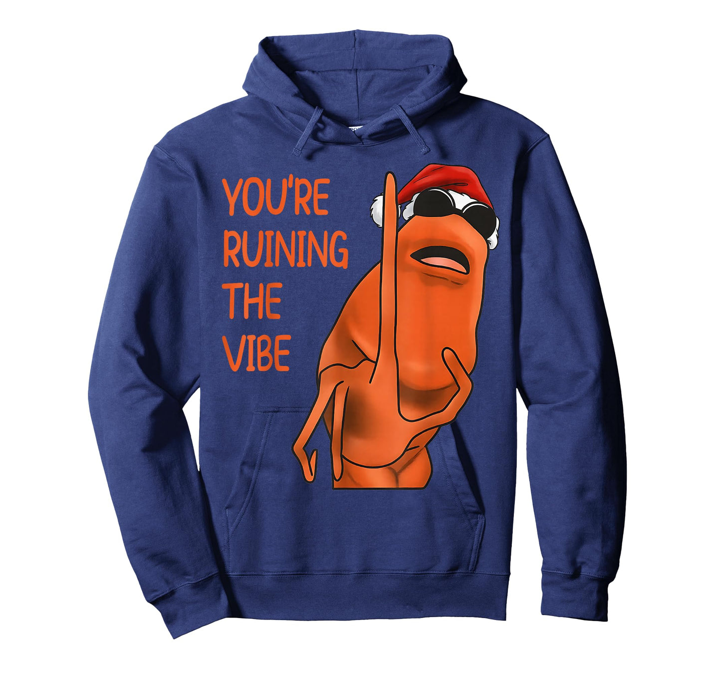 You're Ruining The Vibe Marcus The Worm Christmas T-Shirt
