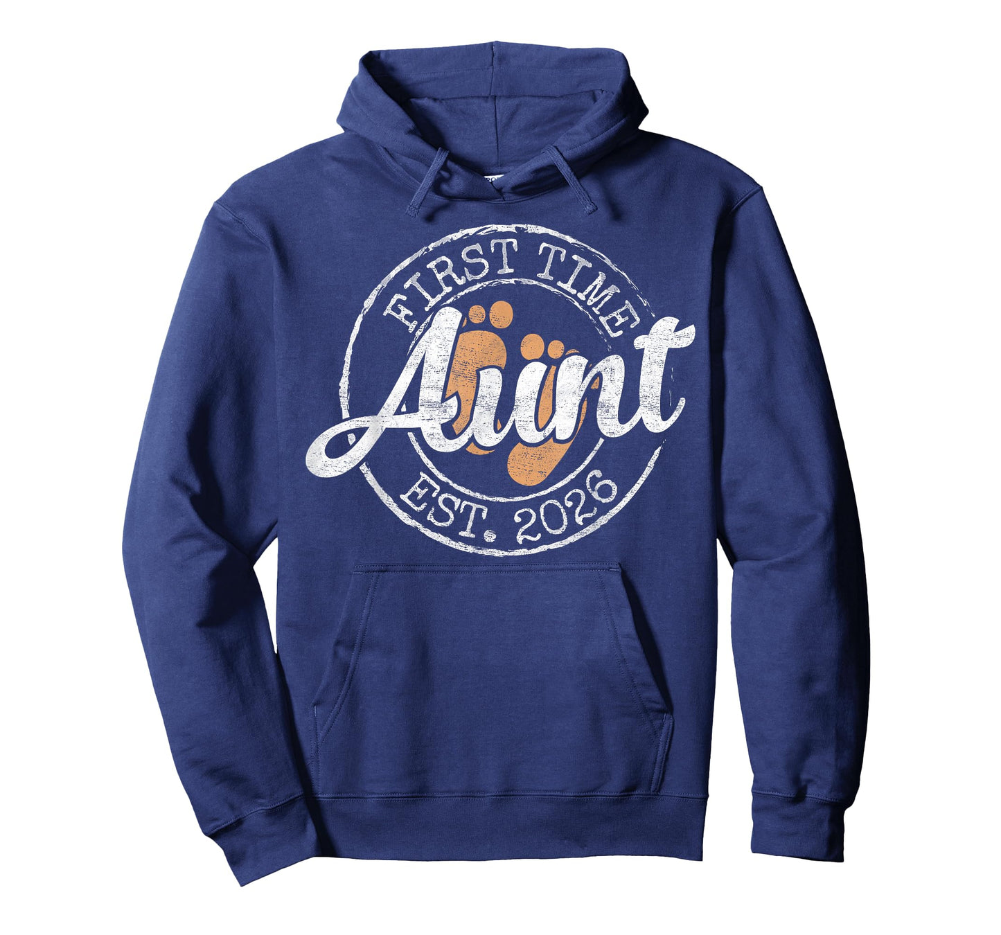 First Time Aunt Est 2026 Stamp Soon Promoted to Auntie T-Shirt