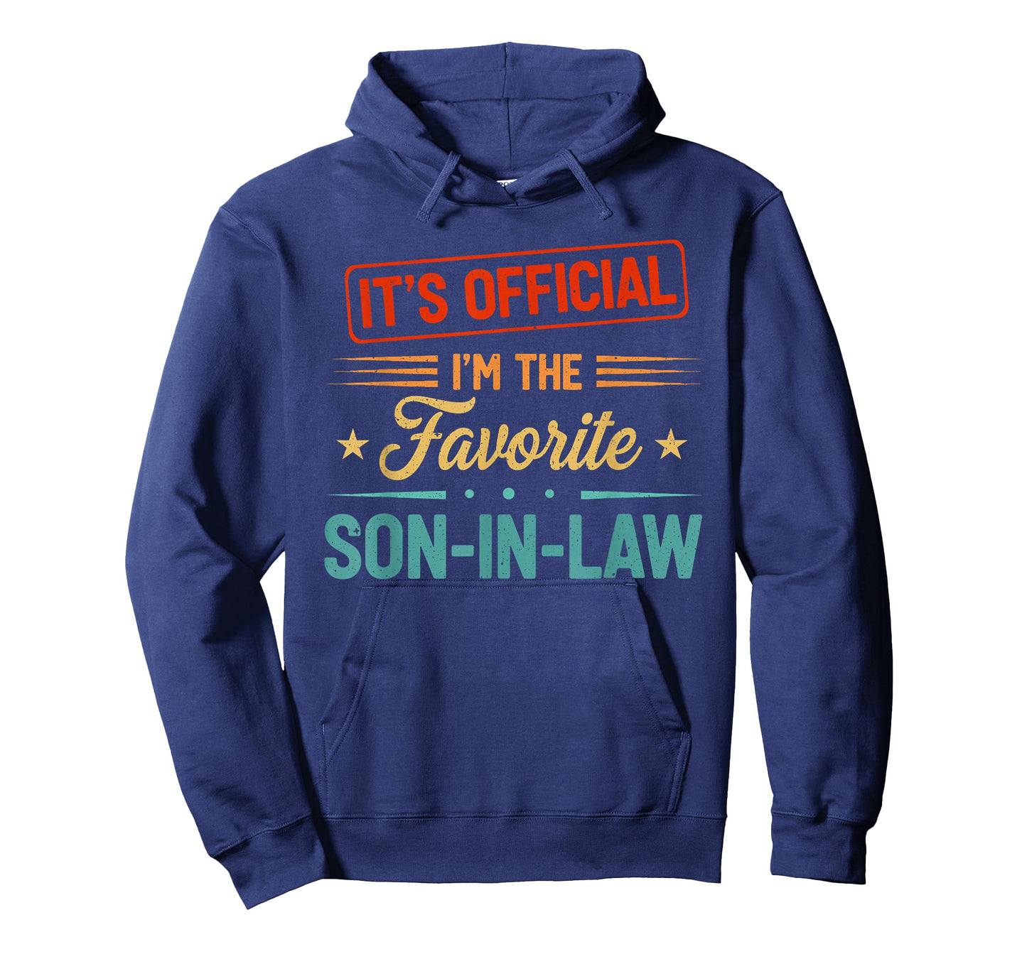 It's Official I'm The Favorite Son in Law Mens Fathers Day T-Shirt