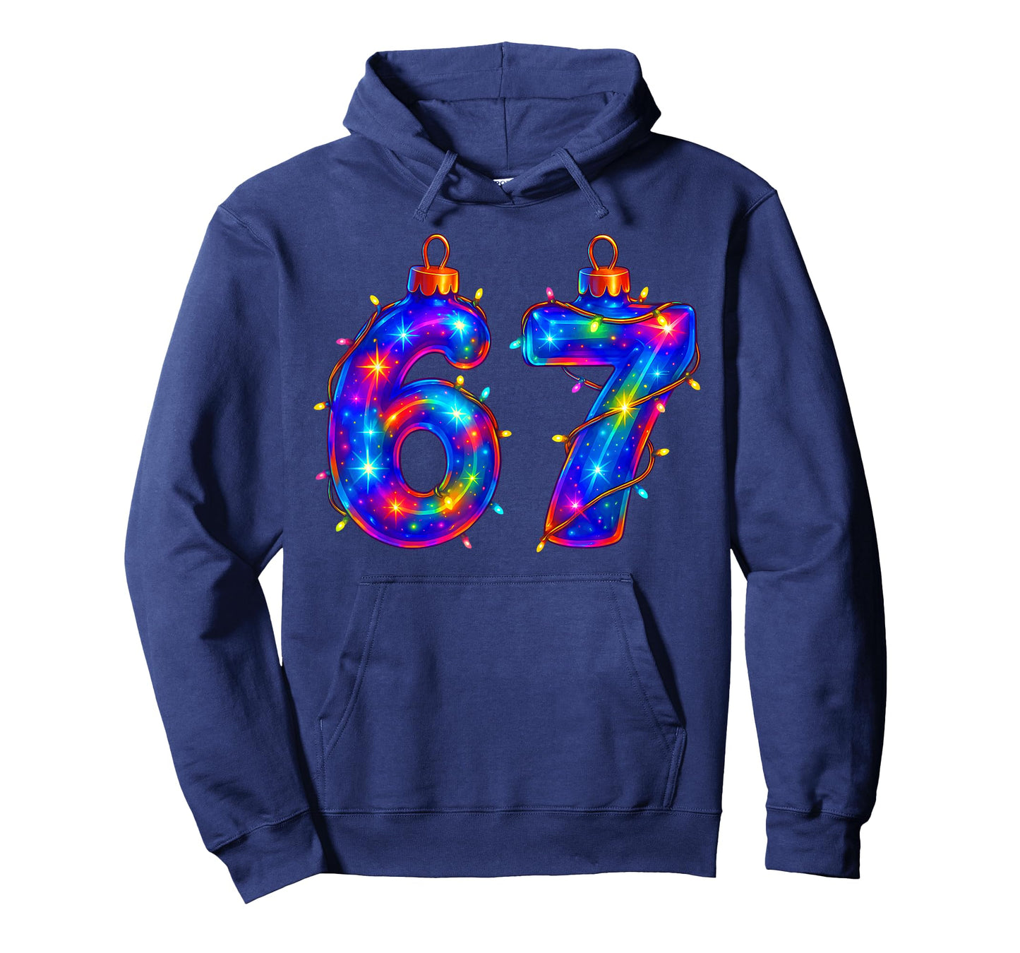 67 Christmas Ornament Meme Ice Drip Holiday Pajama 6 7 T-Shirt