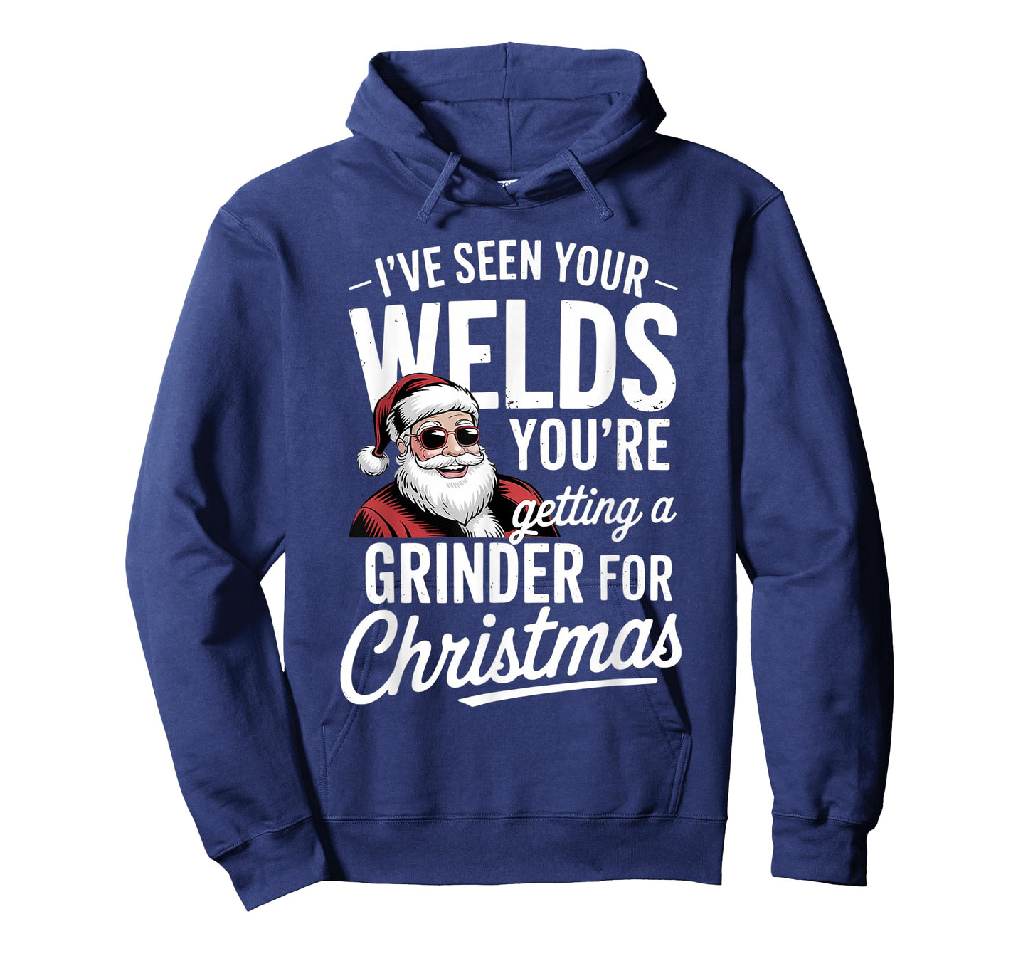 Welder Christmas Funny Grinder Welding Holiday Joke T-Shirt