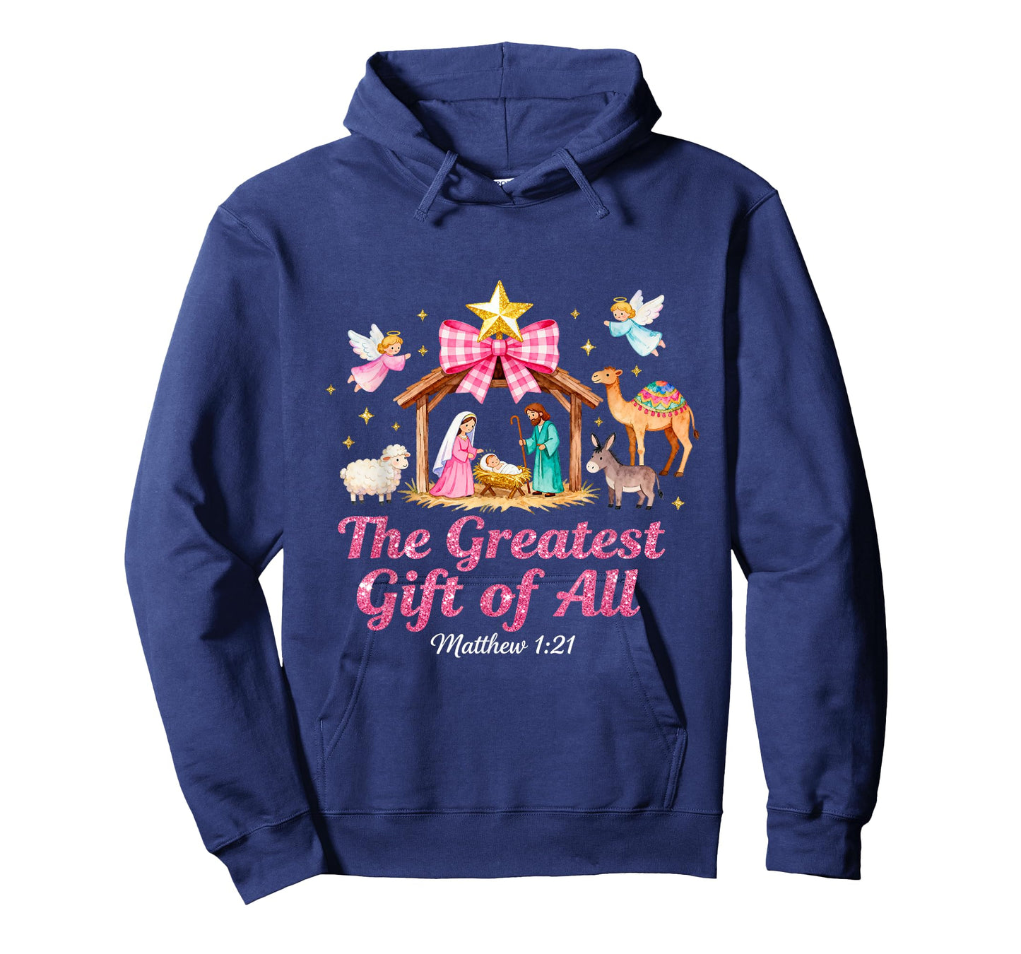 Religious Faith Christmas Coquette T-Shirt