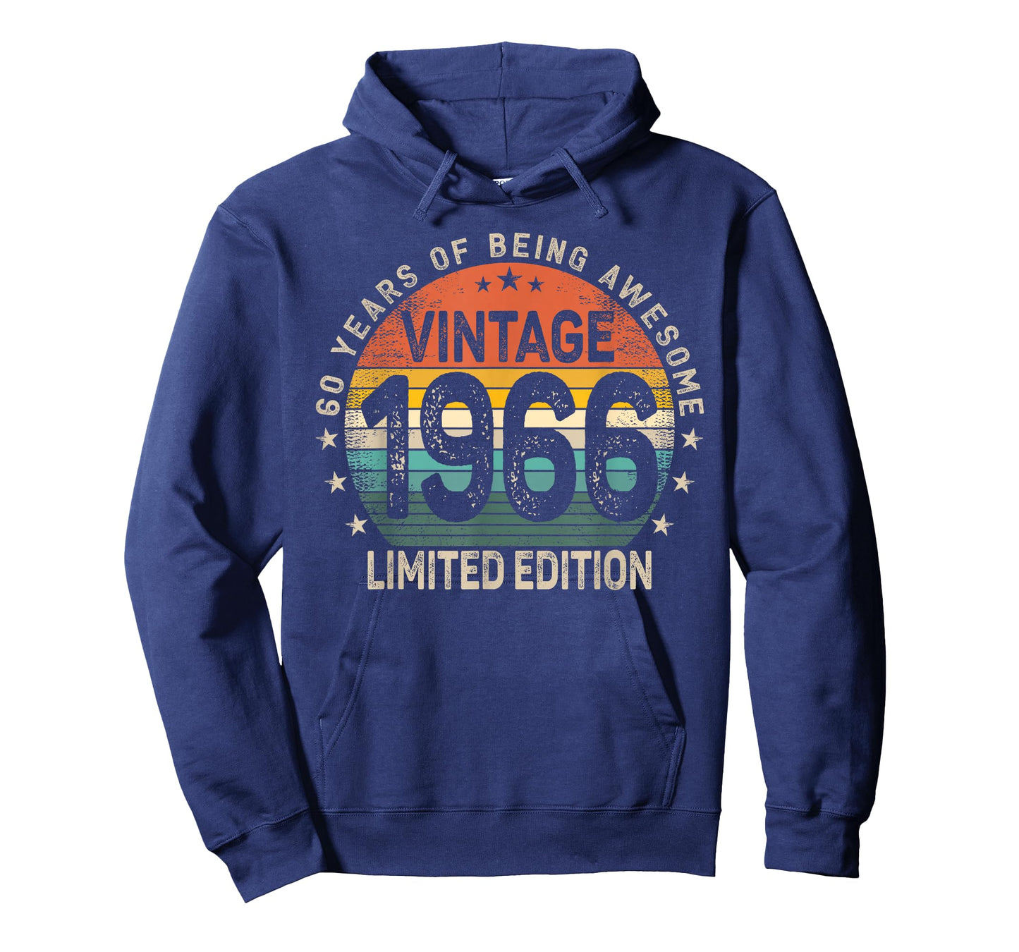 60 Years Old 1966 Vintage 60th Birthday Men Women T-Shirt