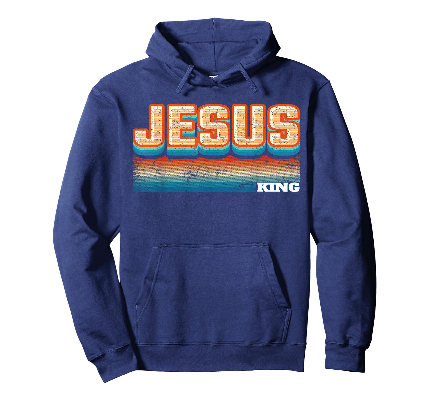 Jesus King Retro Vintage T-Shirt