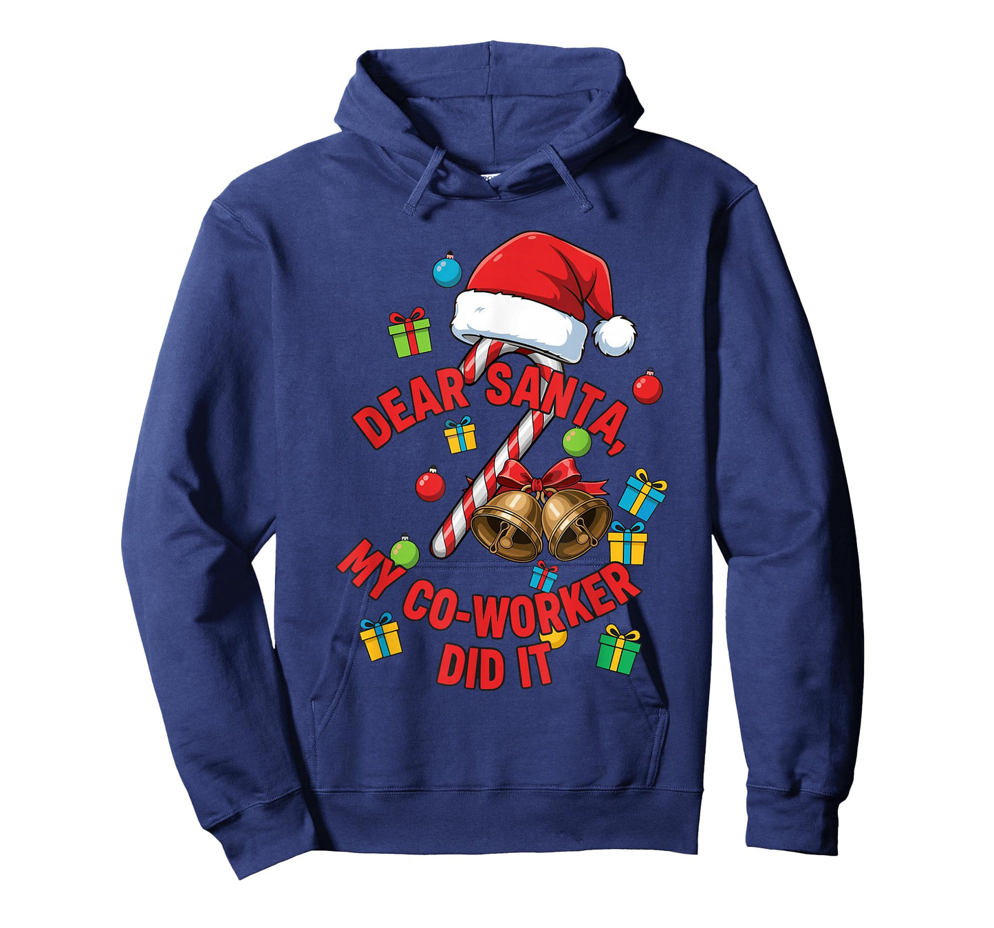 Dear Santa It’s My Co-Worker’s Fault Shirt, Office Christmas T-Shirt